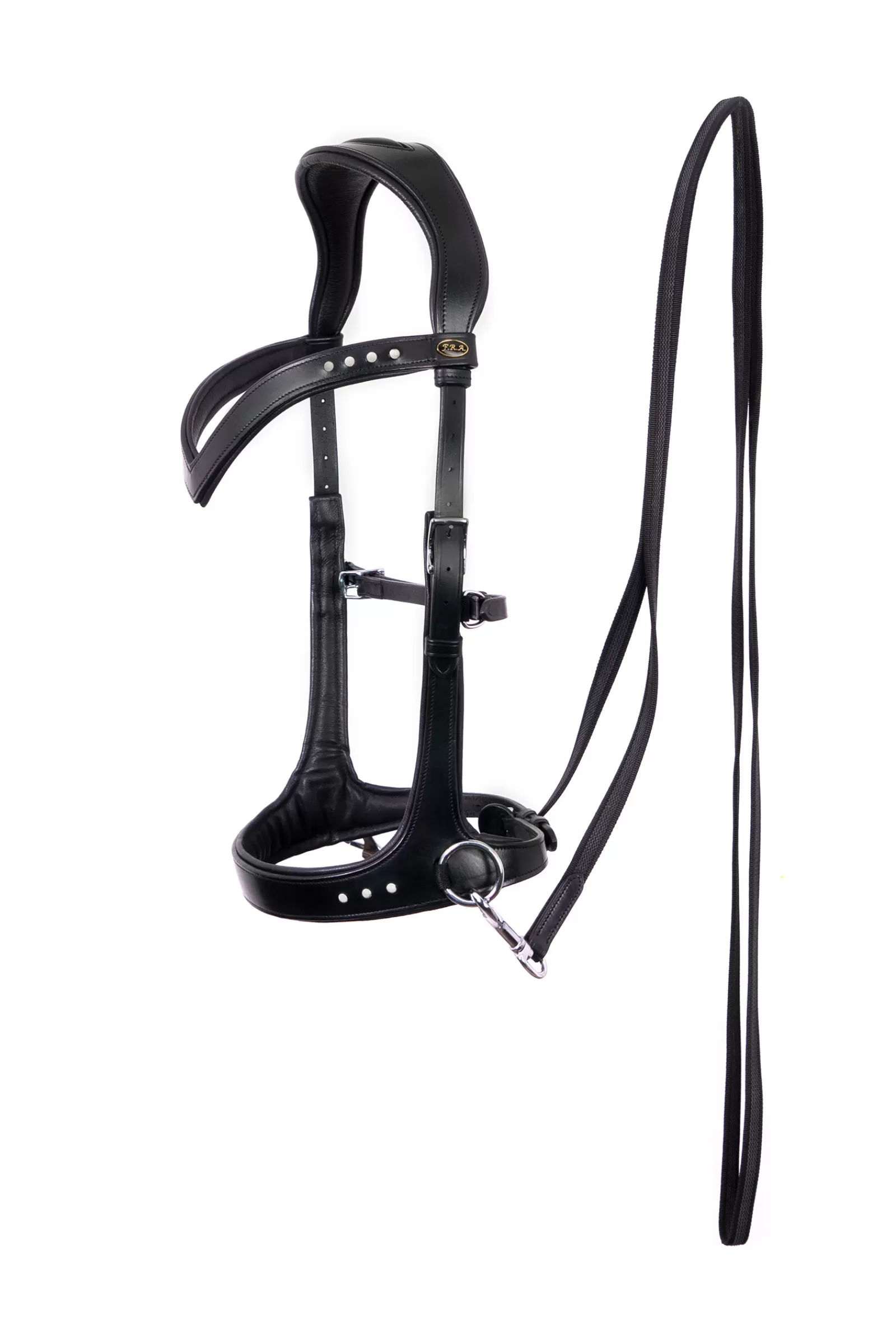 Clearance F.R.A. Glory Systeme 3 / Side-Pull Cuir Noir Bridons Et Filets
