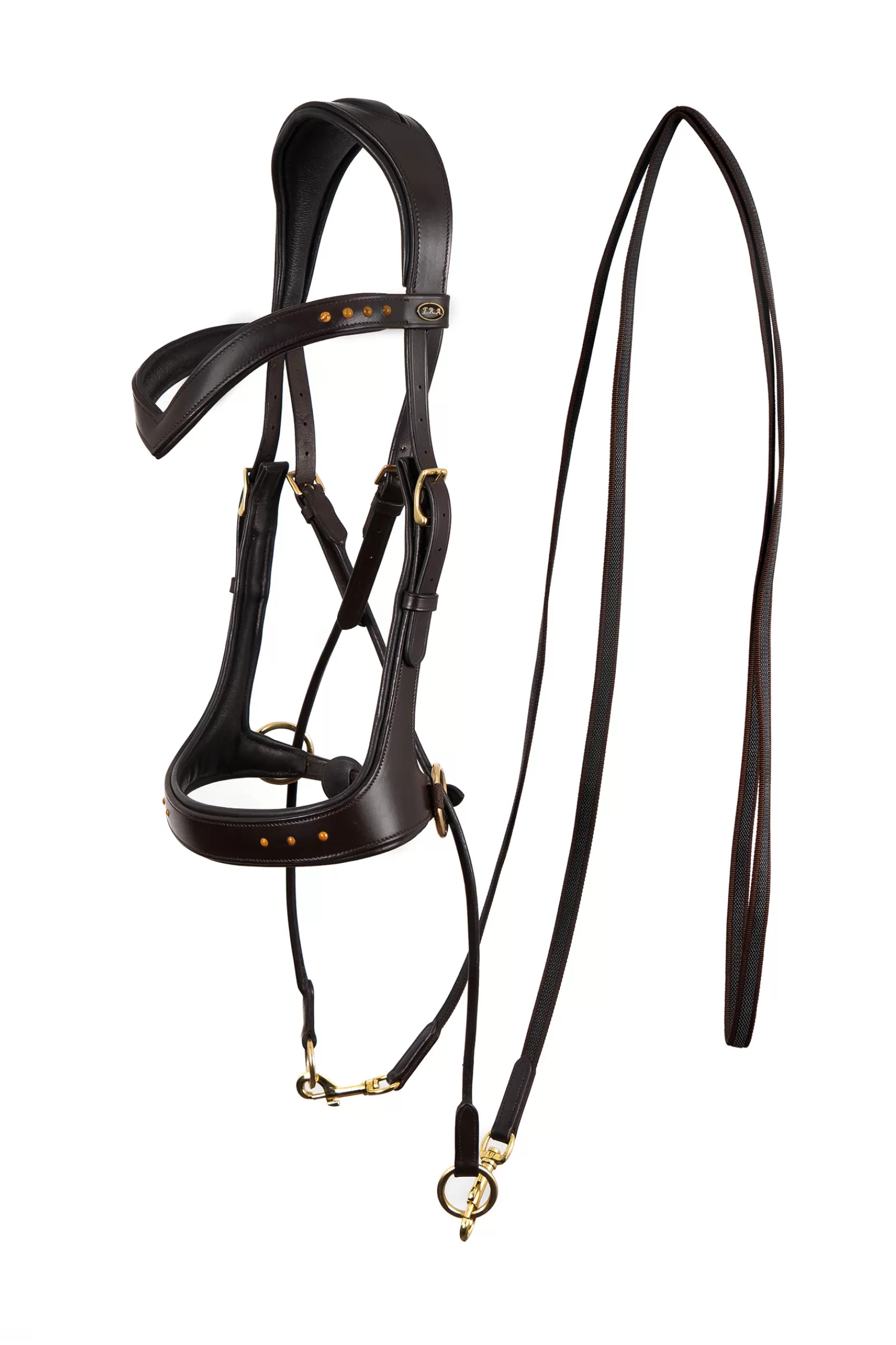 Flash Sale F.R.A. Glory Systeme 5 / Ennasure Bitless, Marron Bridons Et Filets