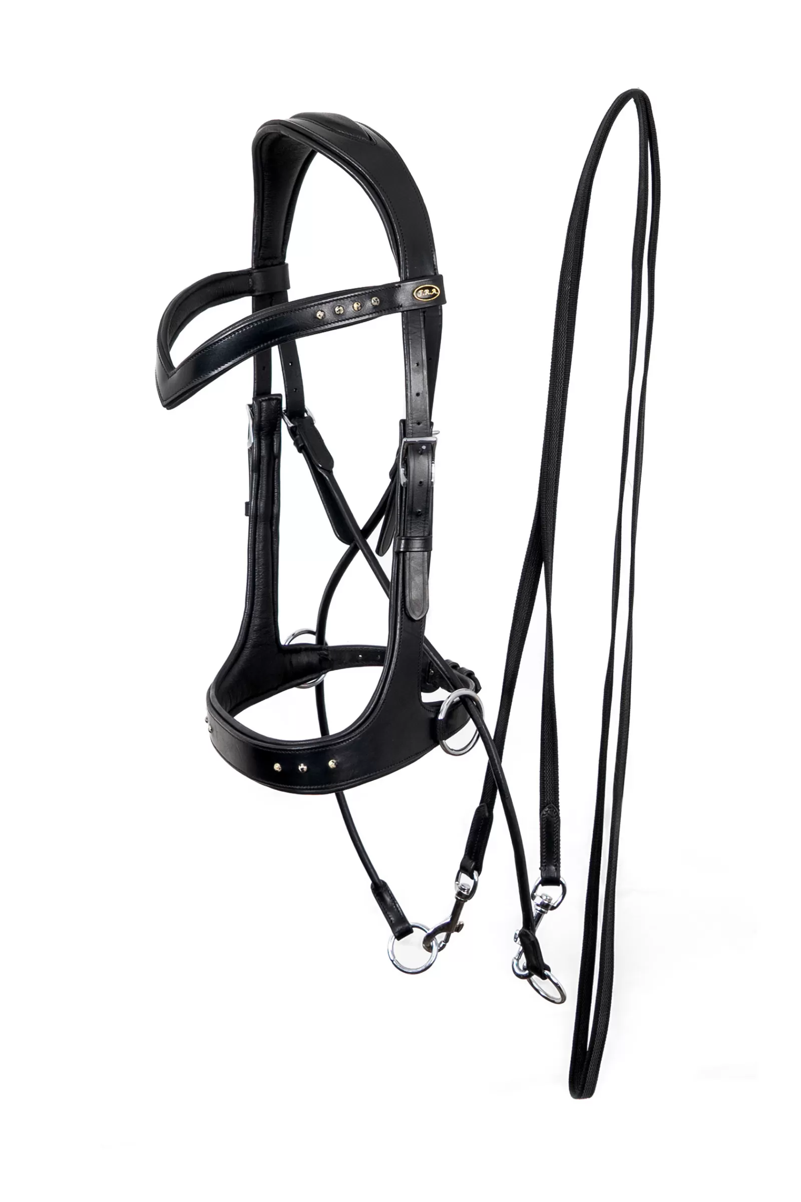 Clearance F.R.A. Glory Systeme 5 / Ennasure Bitless, Noir Bridons Et Filets