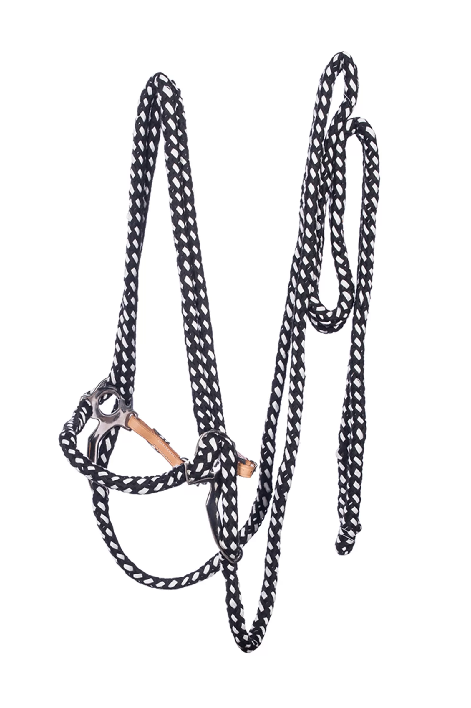 Cheap F.R.A. Jasper Hackamore Bridle Cotton Fur (System 2) Bridons Et Filets