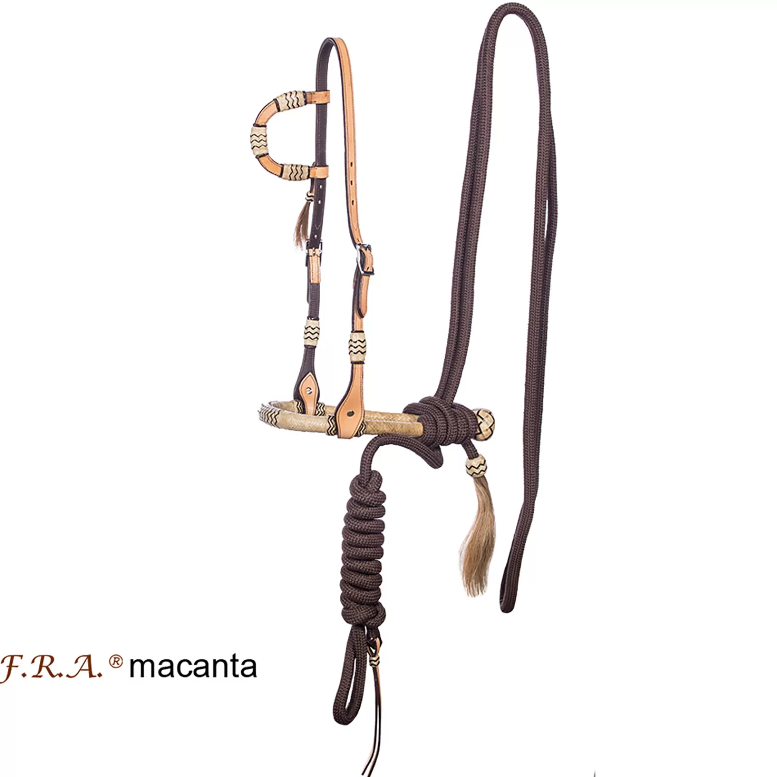 Online F.R.A. Macanta Complete Bosal Bridle (System 2) Bridons Et Filets