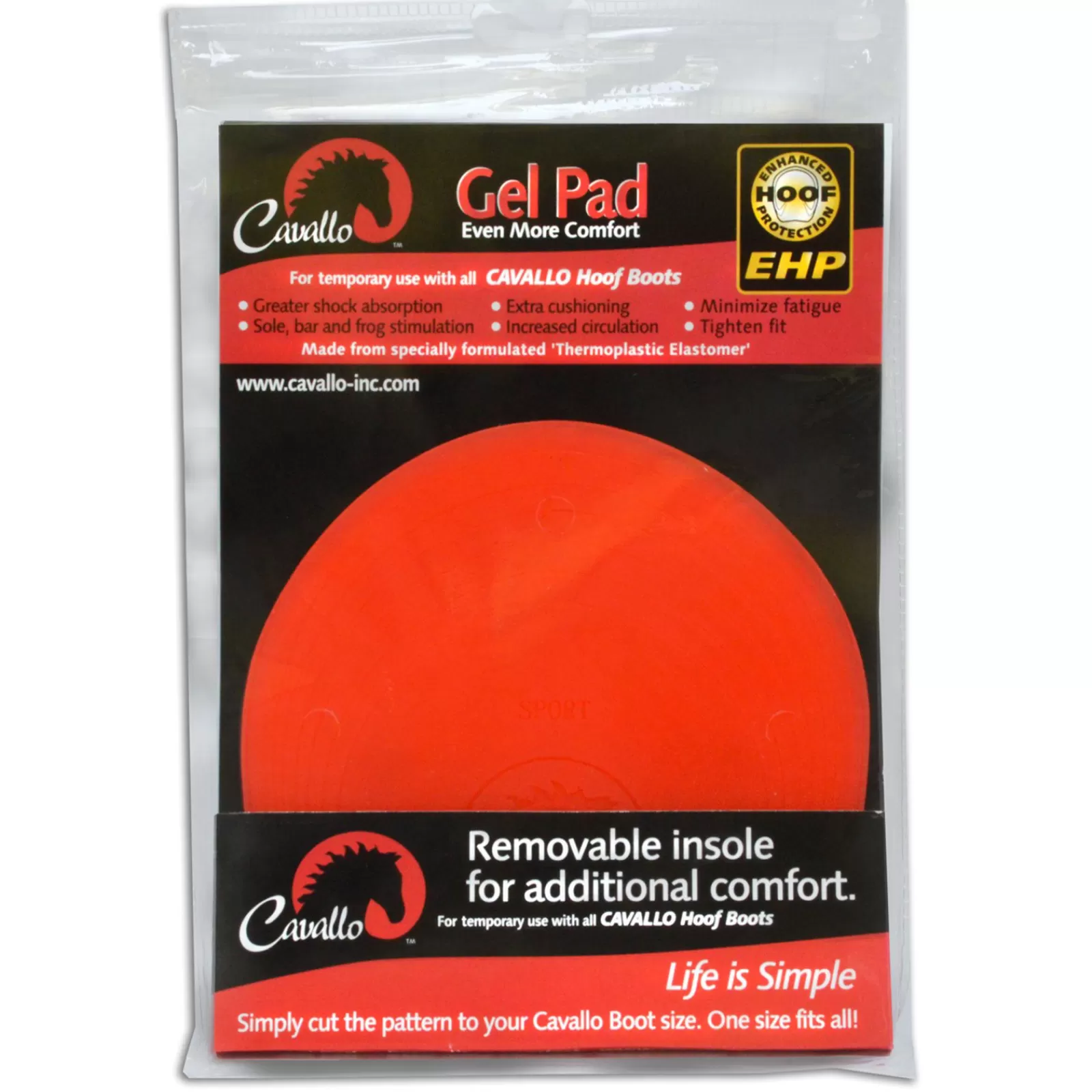 Hot F.R.A. Pads Correctifs Cavallo (2 Pieces) Hipposandales