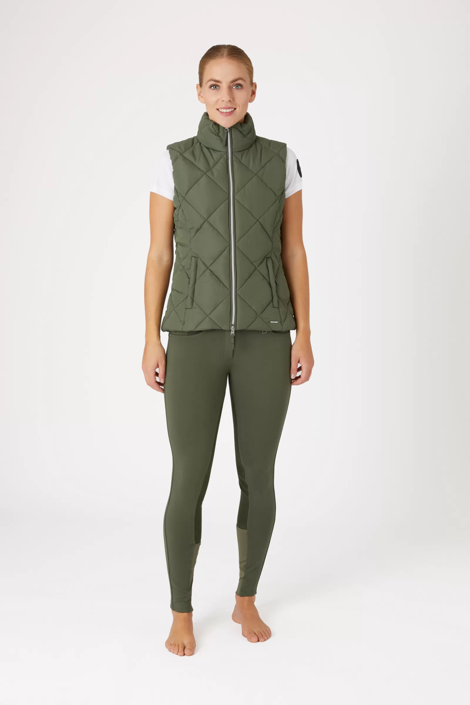 horze Gilet Doudoune Sans Manche D'équitation Carola, Femme< Manteaux & Vestes