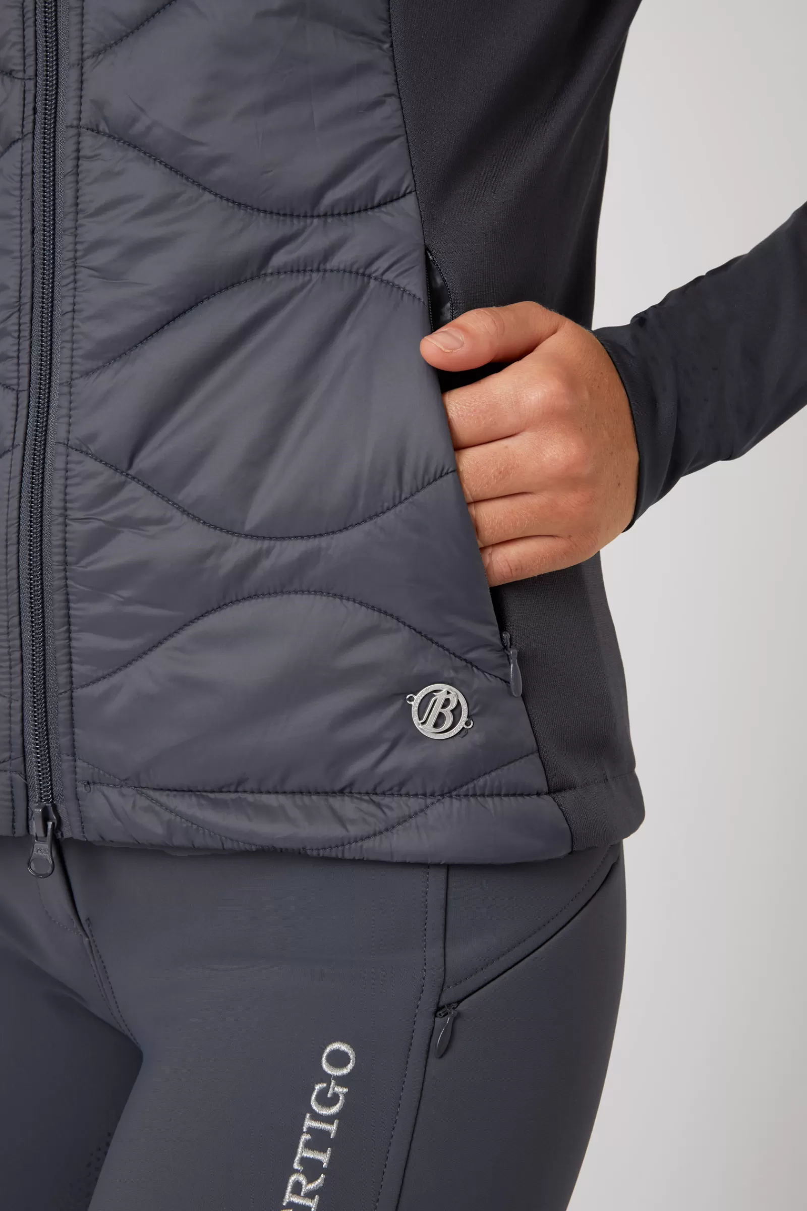 bvertigo Gilet D'équitation Sans Manches Hybride B Vertigo Belle Pour Femme< Manteaux & Vestes