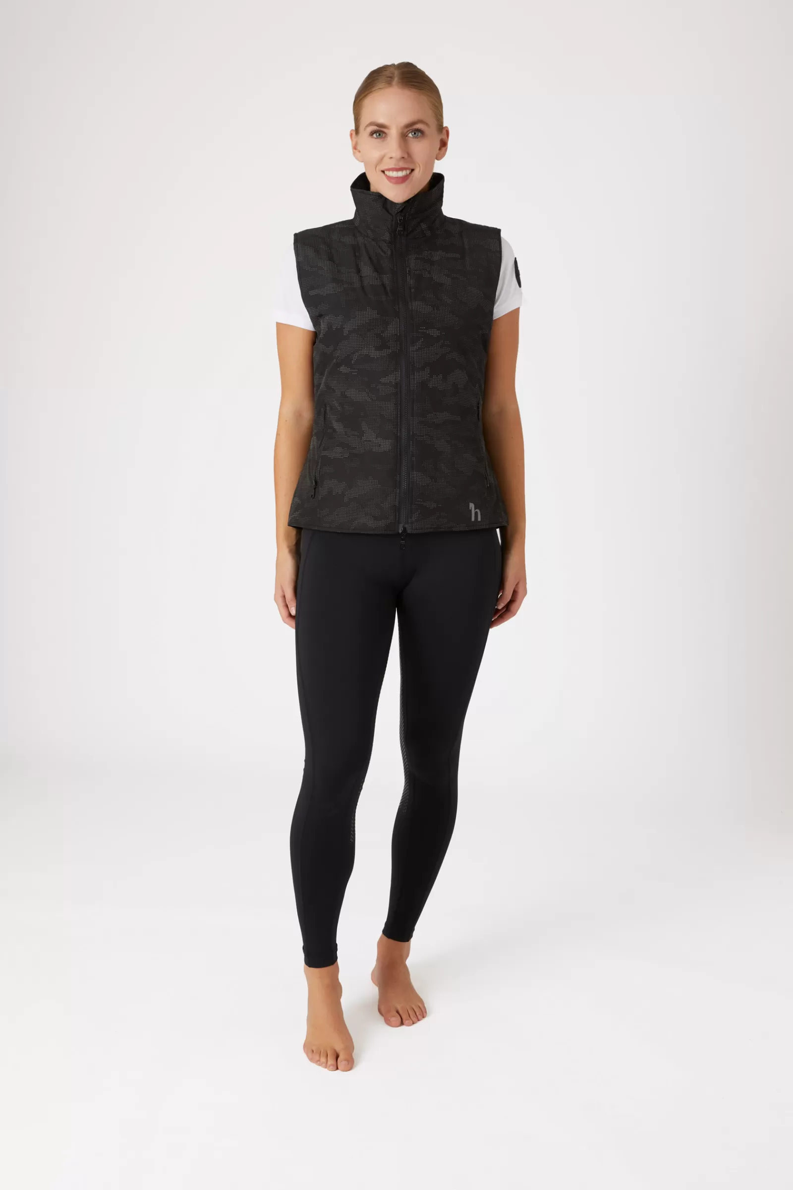 horze Gilet Reflechissant Camo Luminox Pour Femme< Manteaux & Vestes