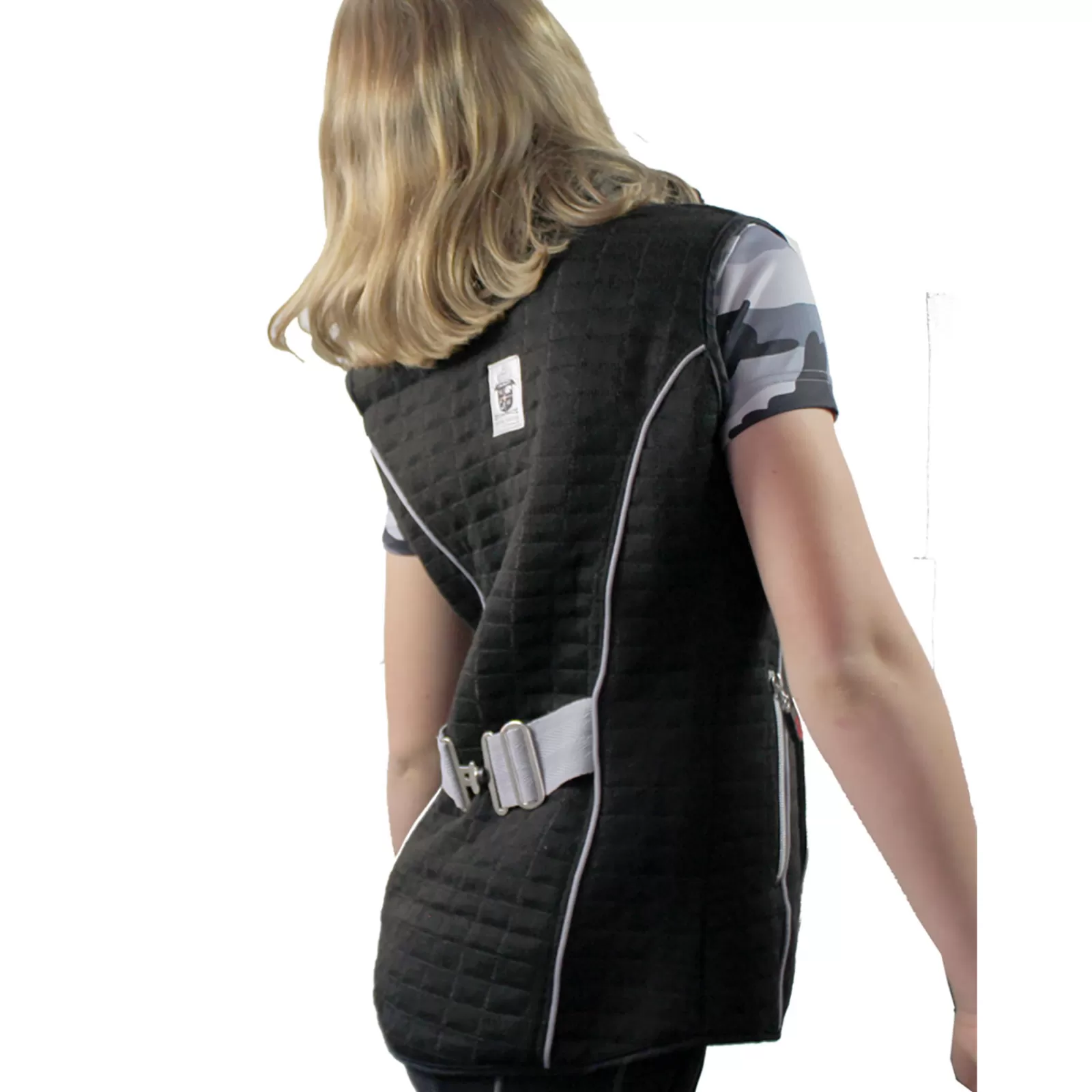 minkhorse Gilet Sans Manches Mink Horse Xth Dans La Fantastique Matiere Thermo/Poly/Laine - Toute Saison< Manteaux & Vestes