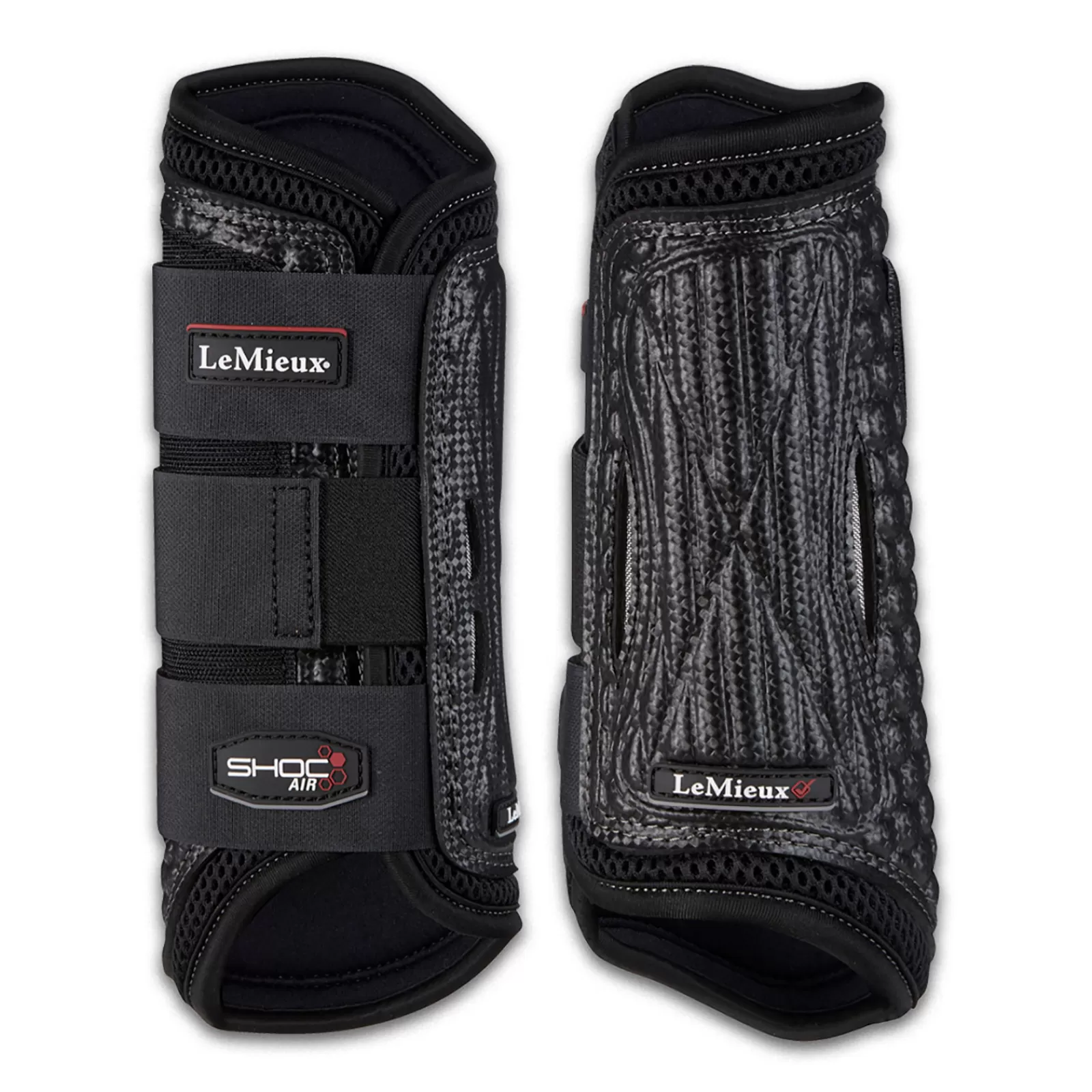 New Guetres De Protection Fermees Shoc Air Xc, Anterieurs Protections Cheval