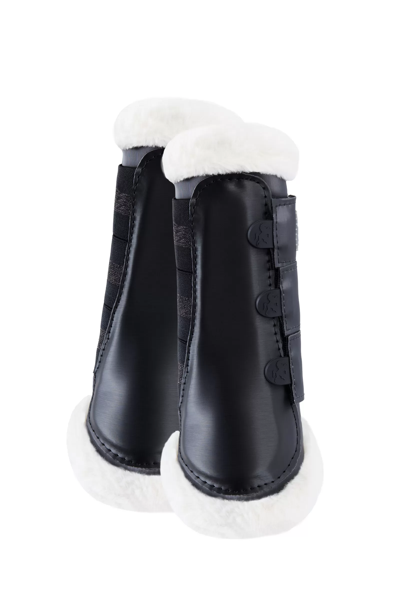 Fashion Guetres De Protection Protege Tendons Fermes B Vertigo Drew Avec Doublure En Fausse Fourrure Protections Cheval