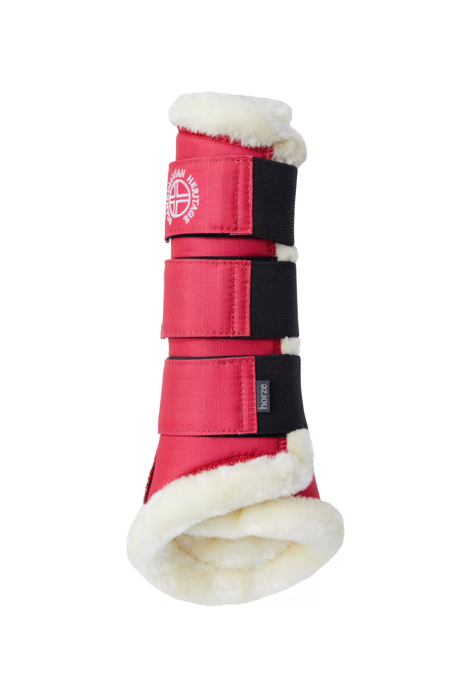 Sale Guetres De Protection Protege-Tendons Fermees Avec Fausse Fourrure Oslo Protections Cheval