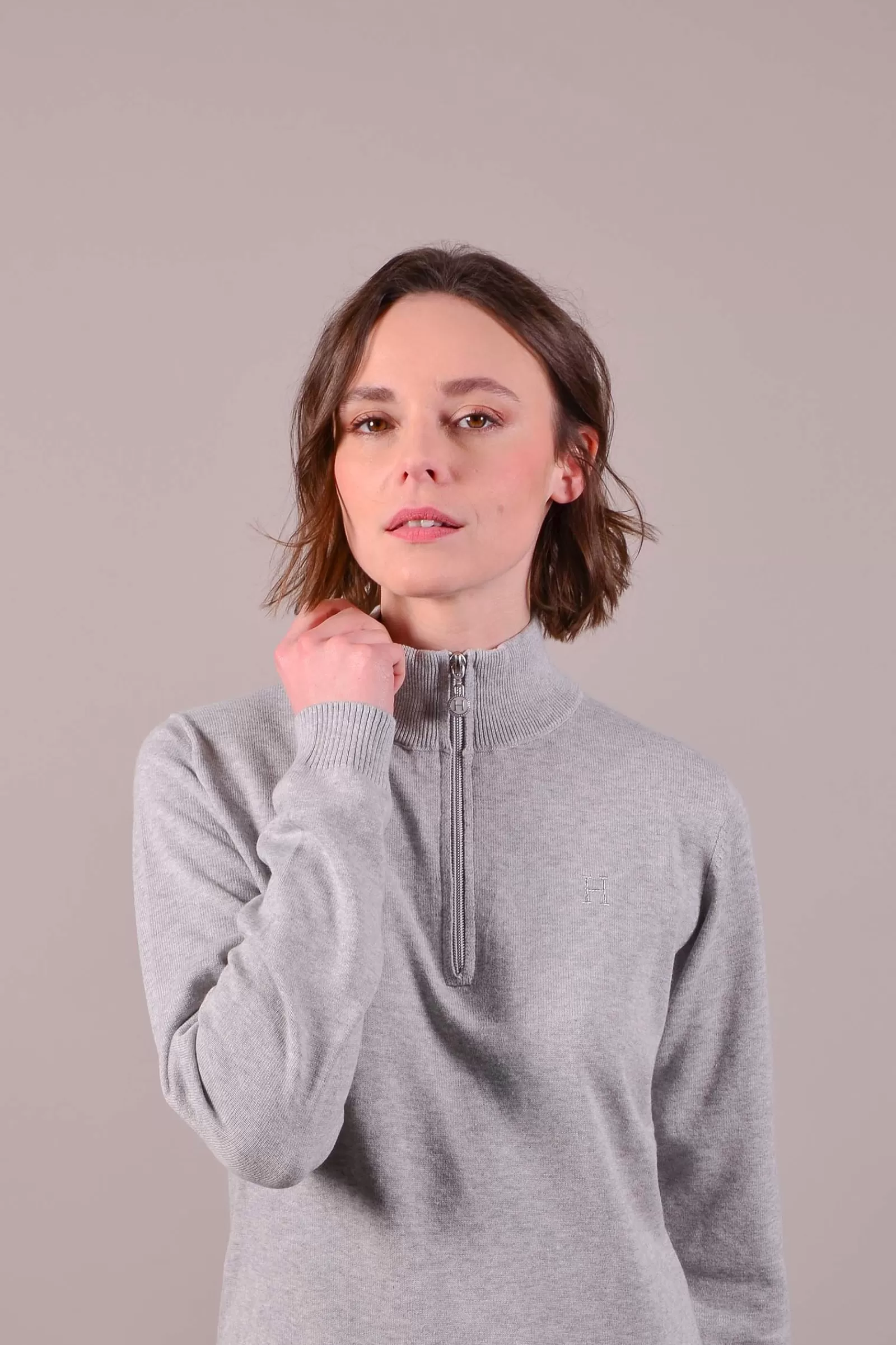 harcour Sweat A Col Montant Swing, Femme< Pulls & Sweat