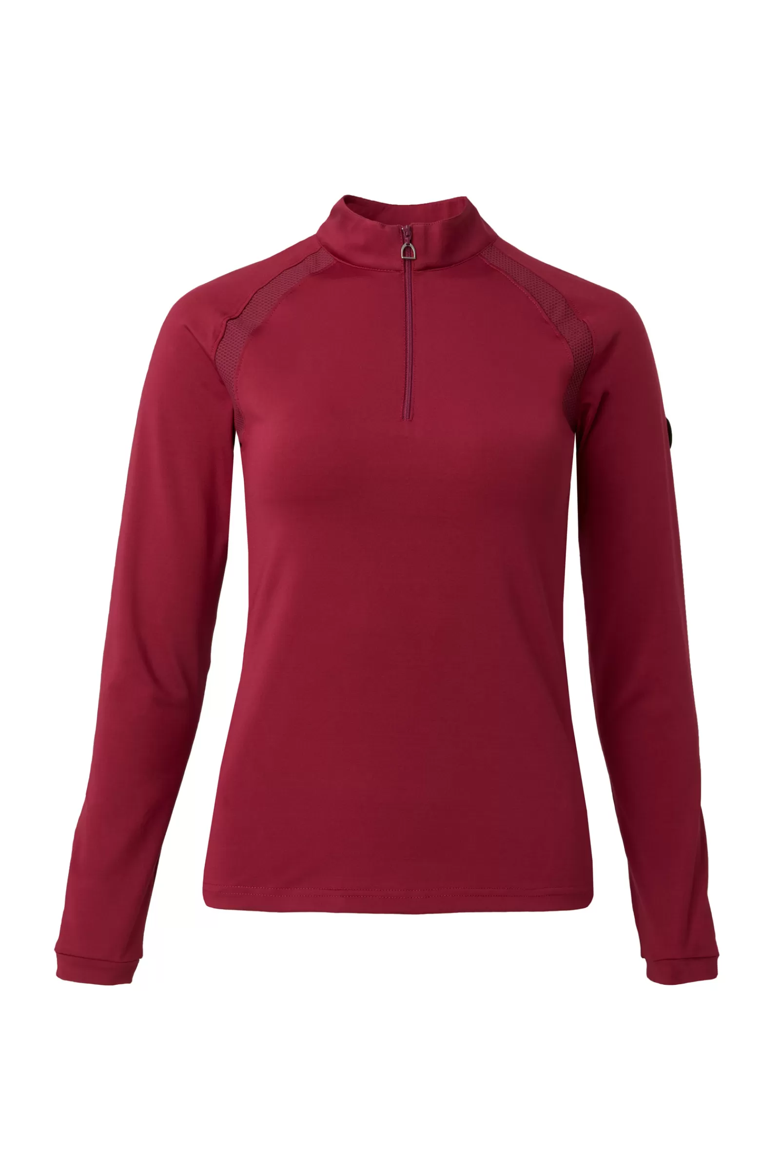 horze Haut D'Entrainement A Manches Longues Mia Pour Femme Avec Empiecements En Mesh< Tee Shirts & Polos
