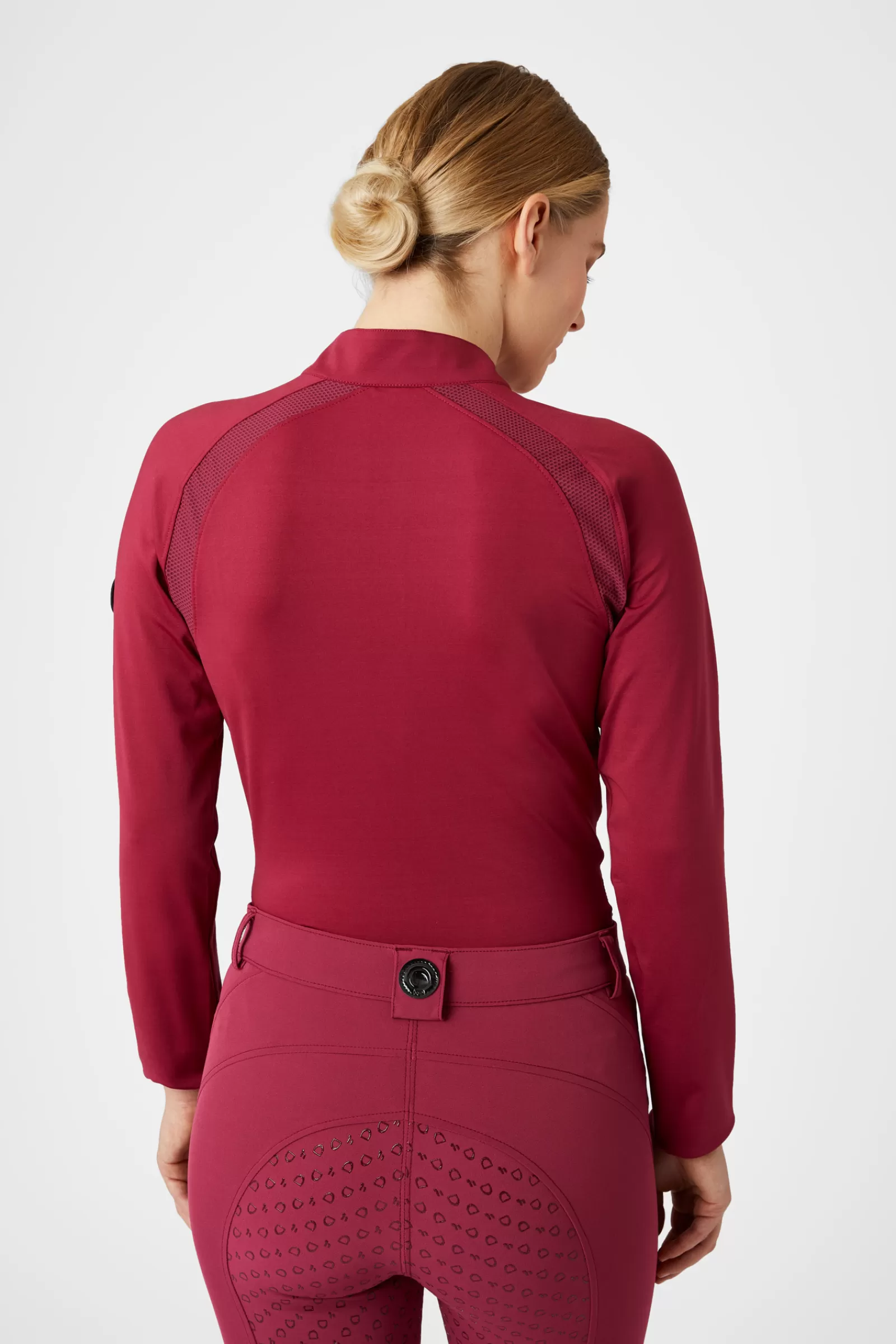 horze Haut D'Entrainement A Manches Longues Mia Pour Femme Avec Empiecements En Mesh< Tee Shirts & Polos