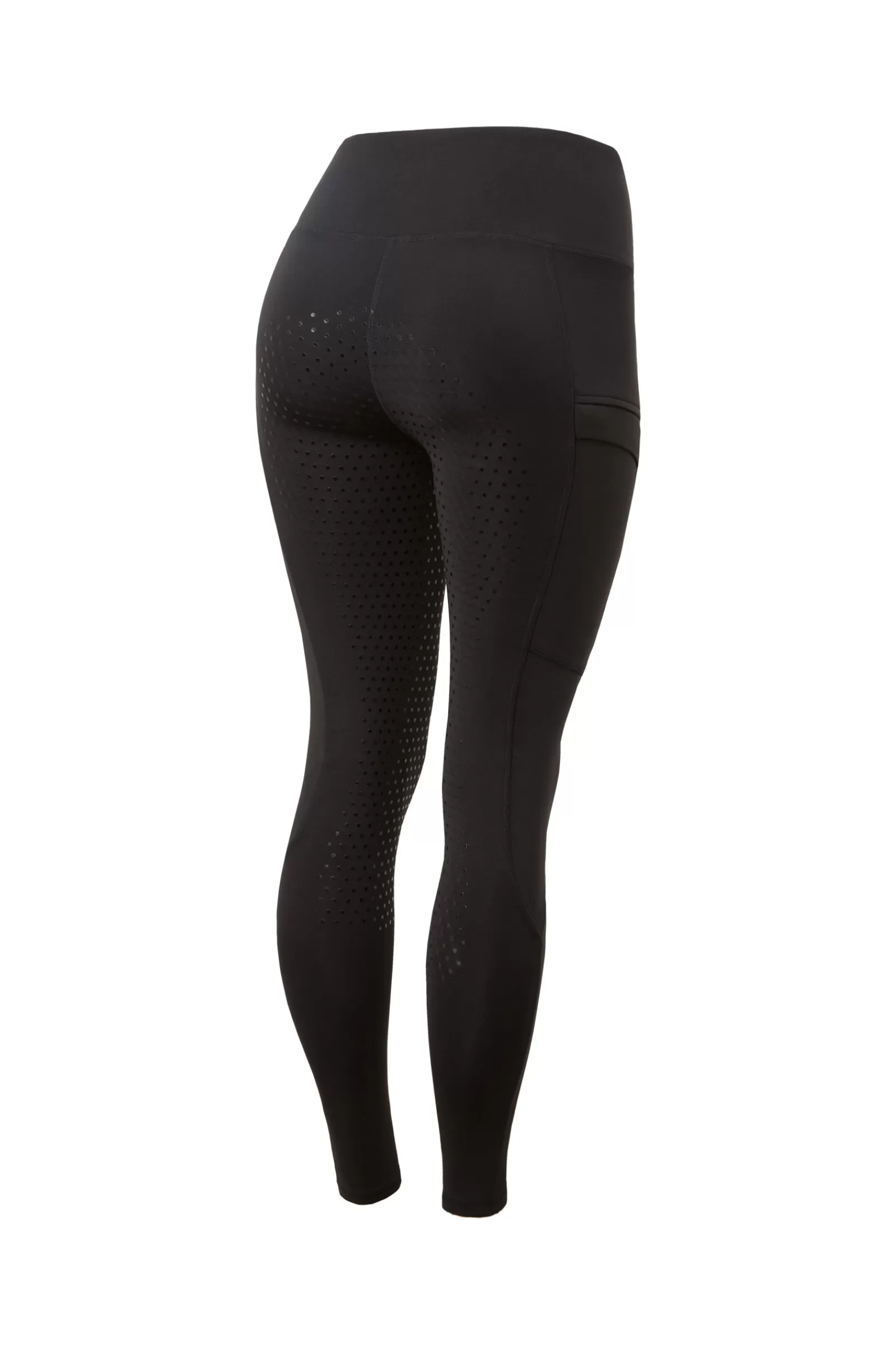 horze Leggings D'équitation Fond Integral Bas De Jambe Mesh, Femme< Leggings D'équitation