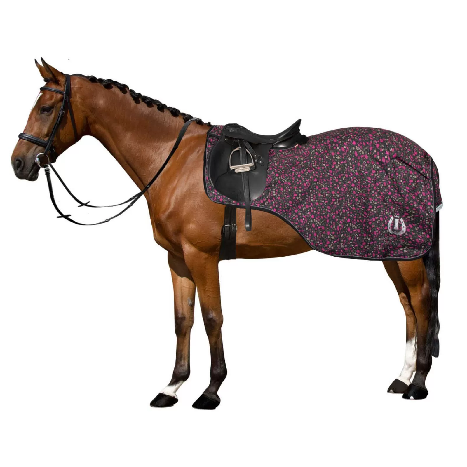 New Imperial Riding Irh Flower Power Super-Dry Exercise Sheet Couvres-Reins