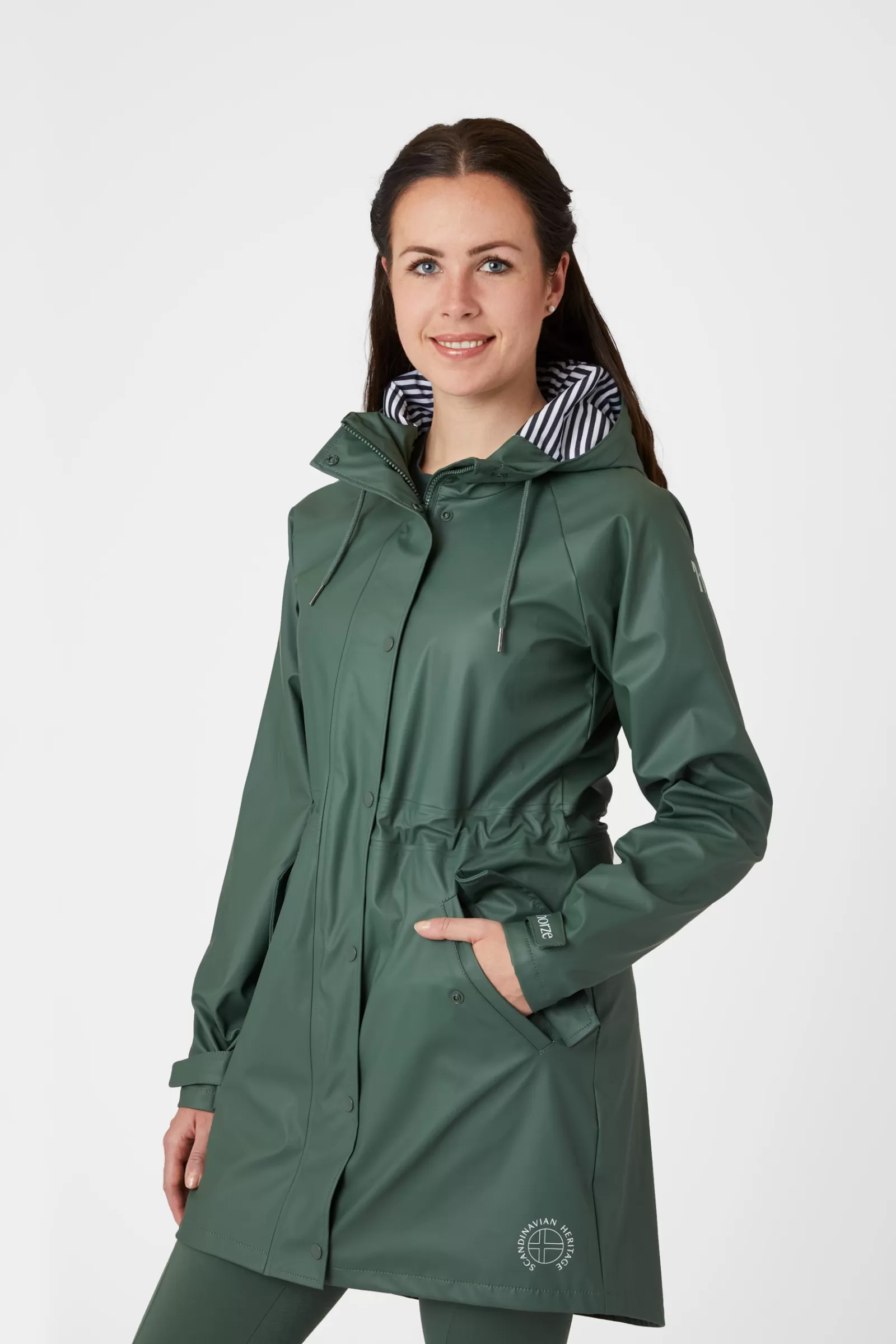 horze Impermeable En Pu Dania Pour Femme Avec Doublure En Jersey< Vêtements De Pluie