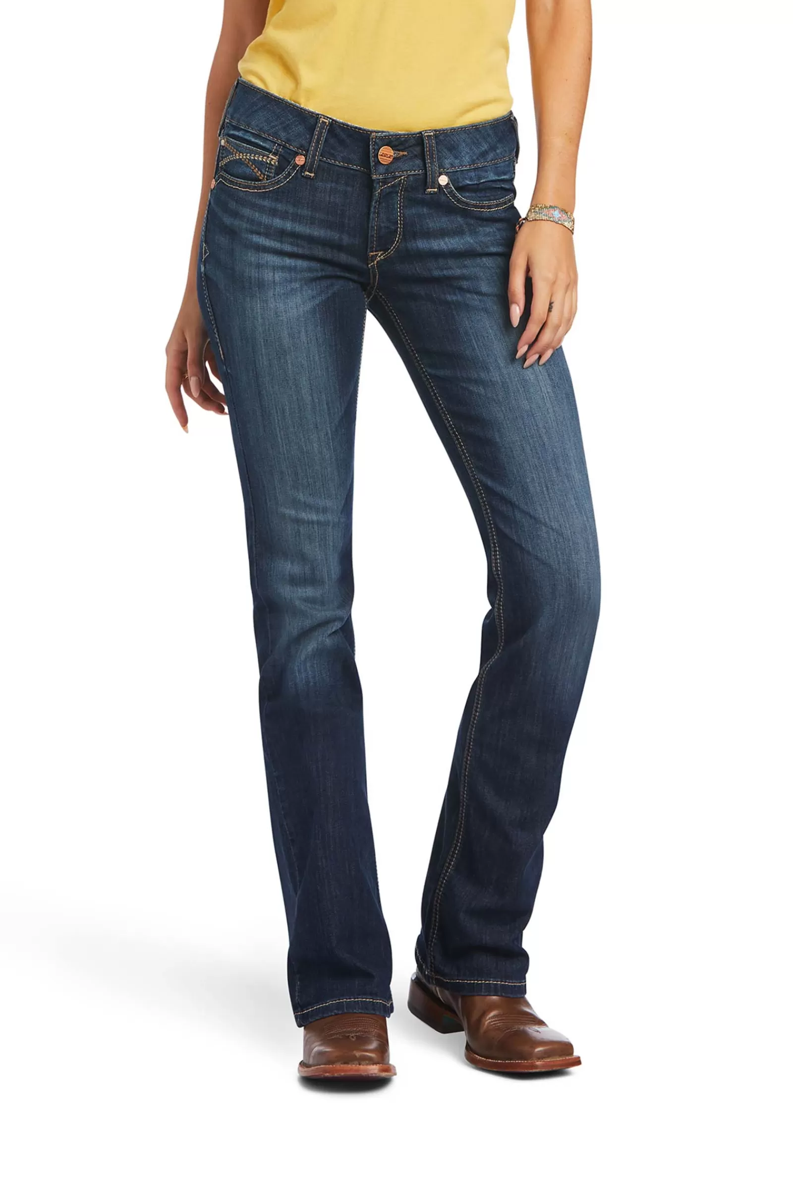 ariat Jean Coupe Evasee Taille Moyenne Vicky Pour Femme< Jodhpurs D'équitation
