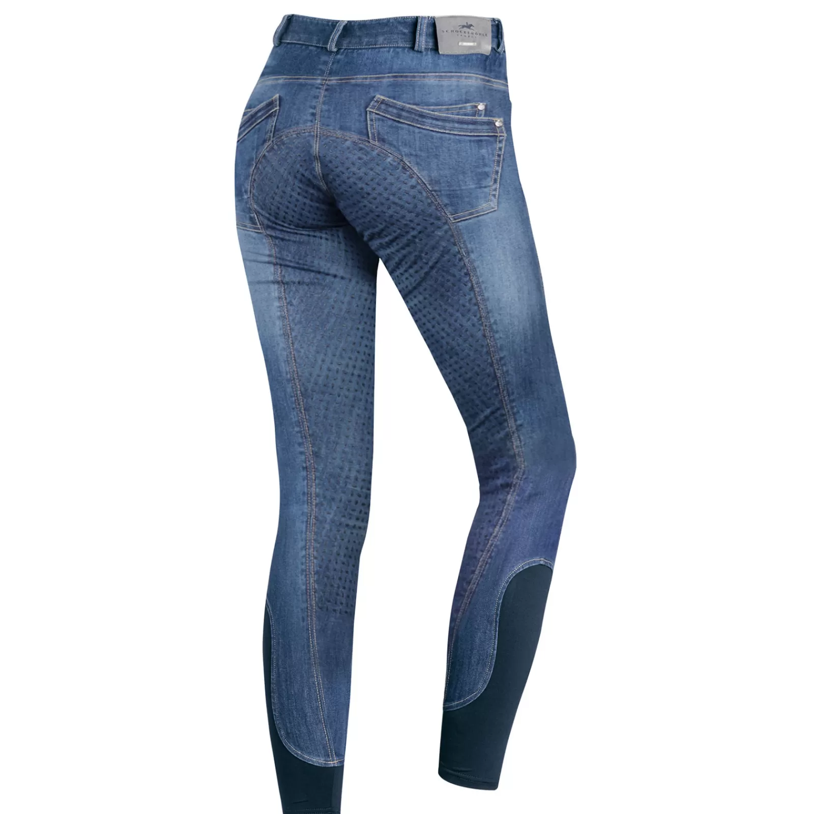 schockemohle Jean D'équitation A Fond Peau Delphi < Pantalons D'équitation Fond Integral
