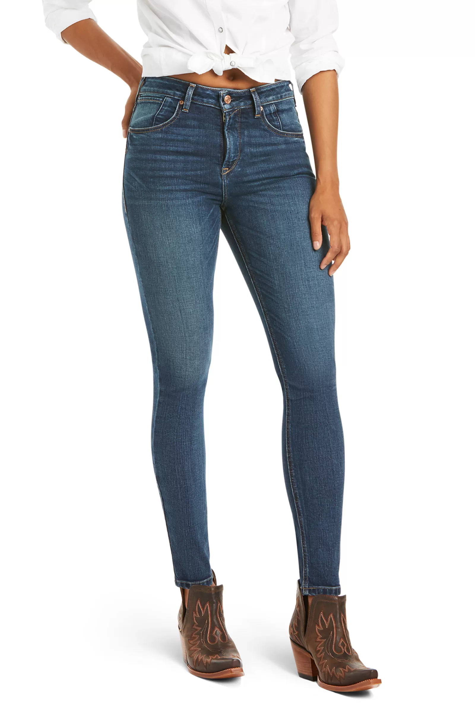 ariat Jean Skinny Premium A Taille Haute Pour Femme< Jodhpurs D'équitation