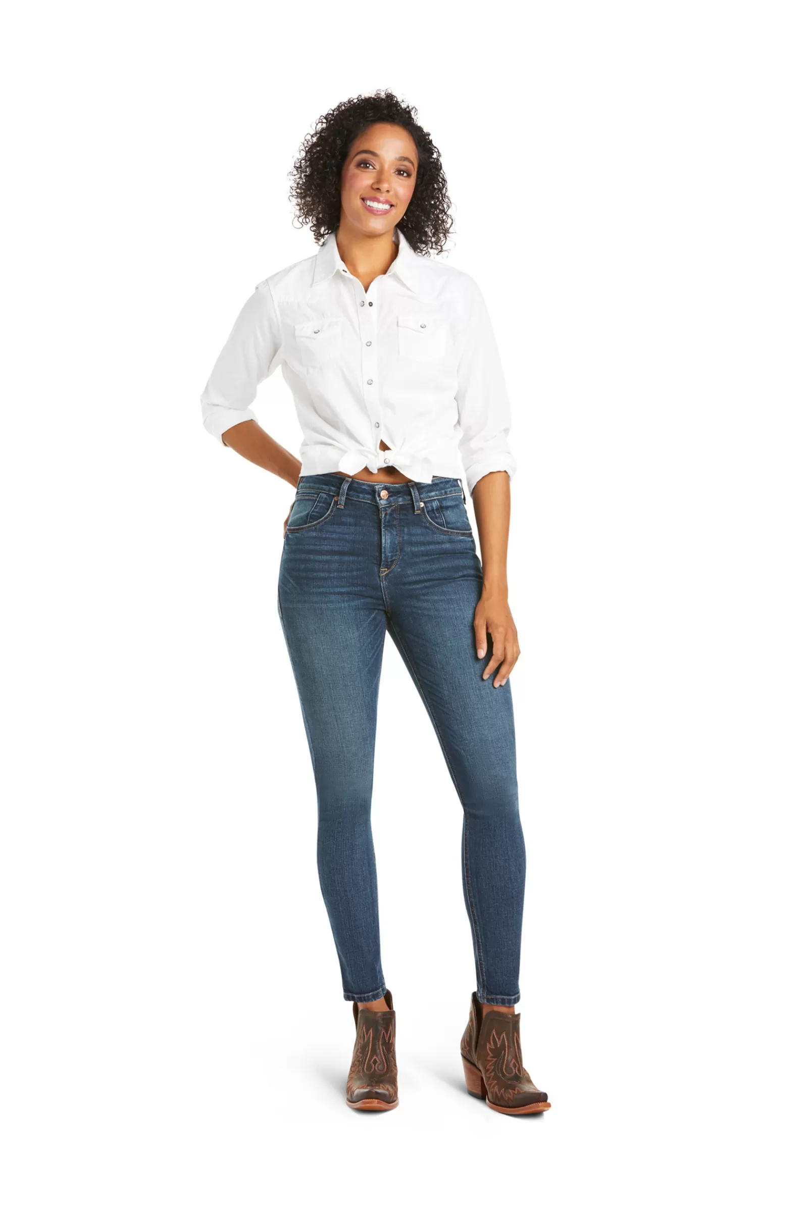 ariat Jean Skinny Premium A Taille Haute Pour Femme< Jodhpurs D'équitation
