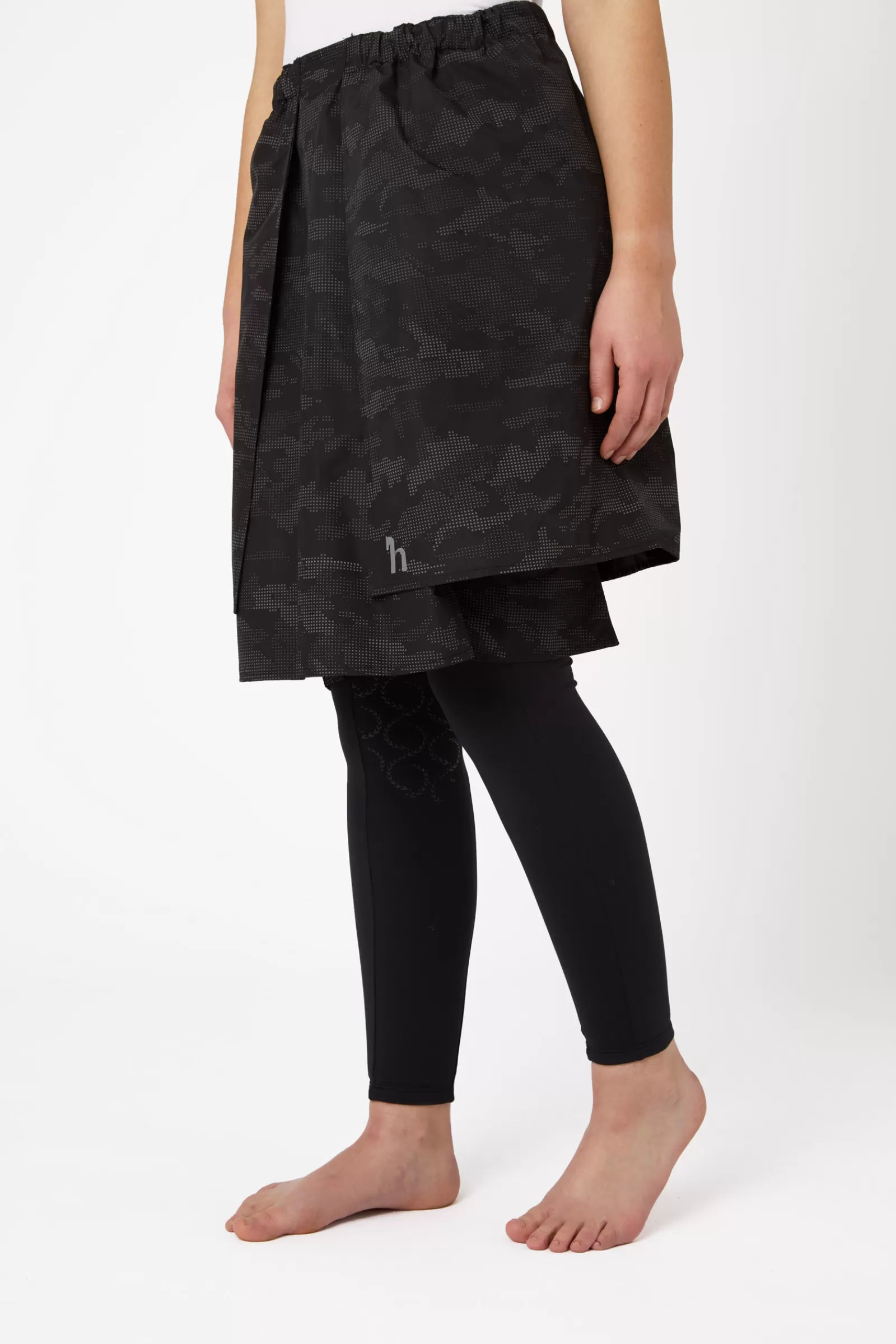 horze Jupe Reflechissant Camo Luminox Pour Femme< Pantalon D'équitation Impermeable - Femme