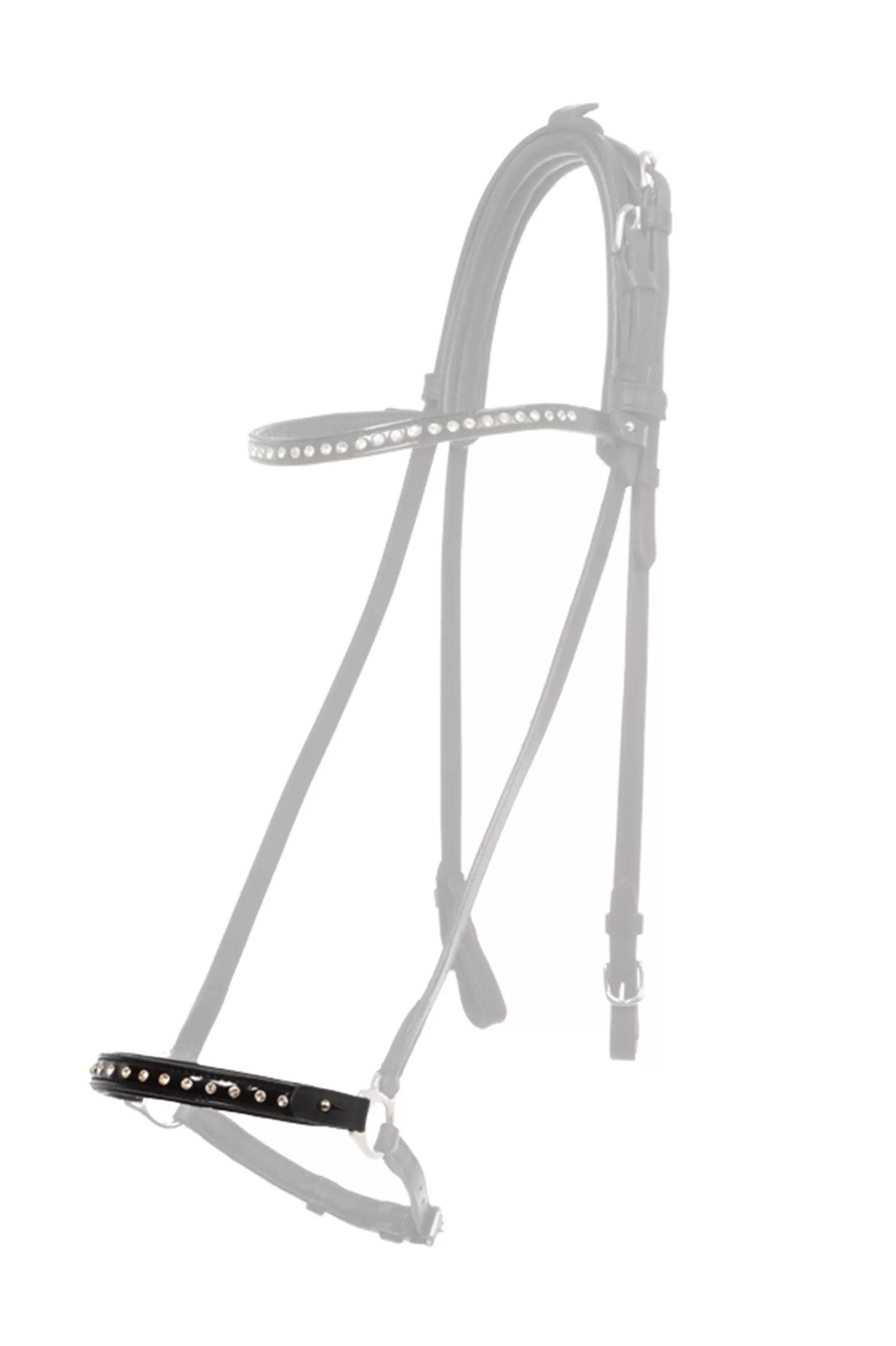New Glansandi Dropped Noseband Piece For Kjartan Icelandic Bridle Bridons Et Filets