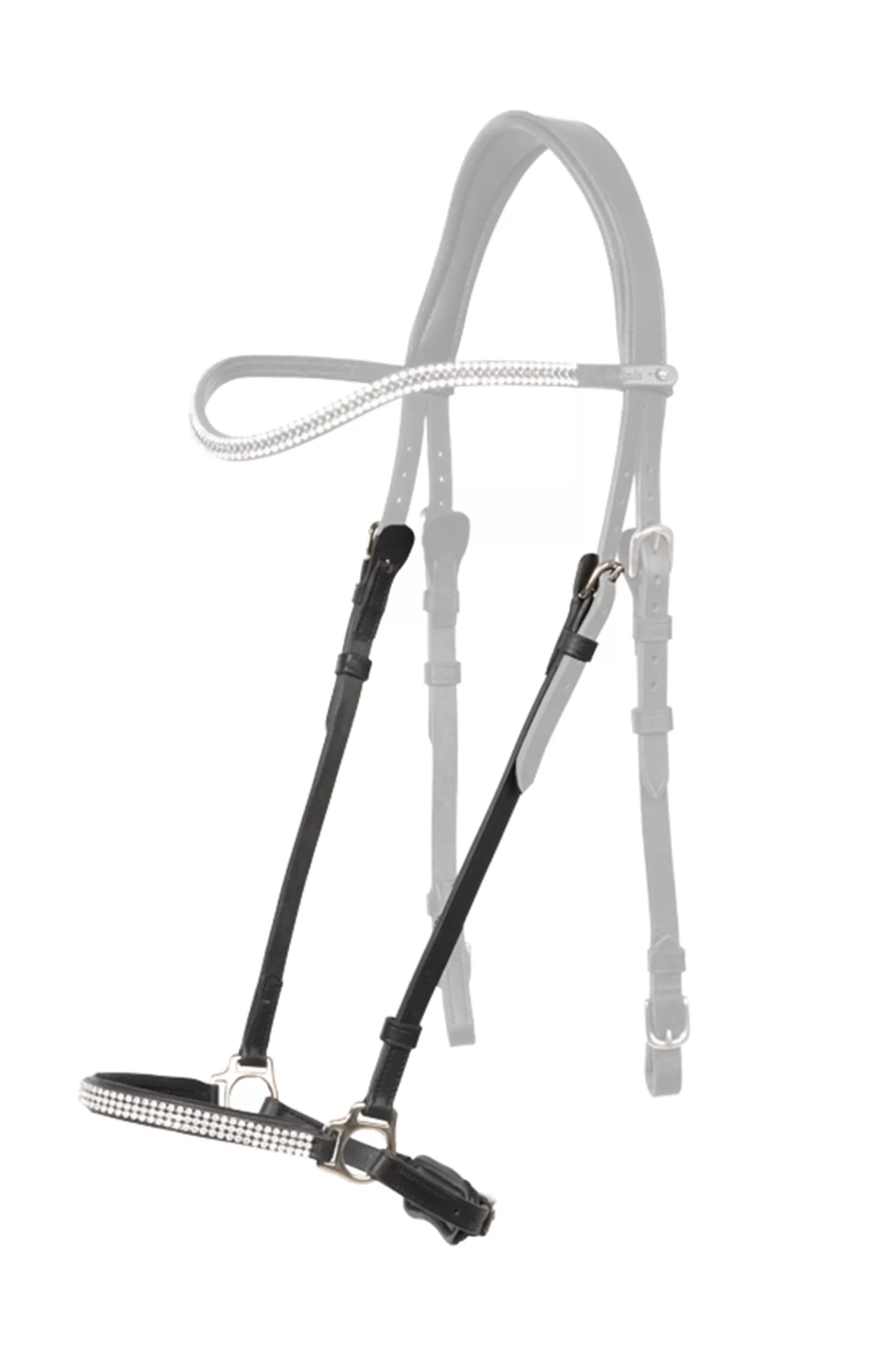 Discount Hvitur Dropped Noseband Fr Aradis Icelandic Bridle Bridons Et Filets