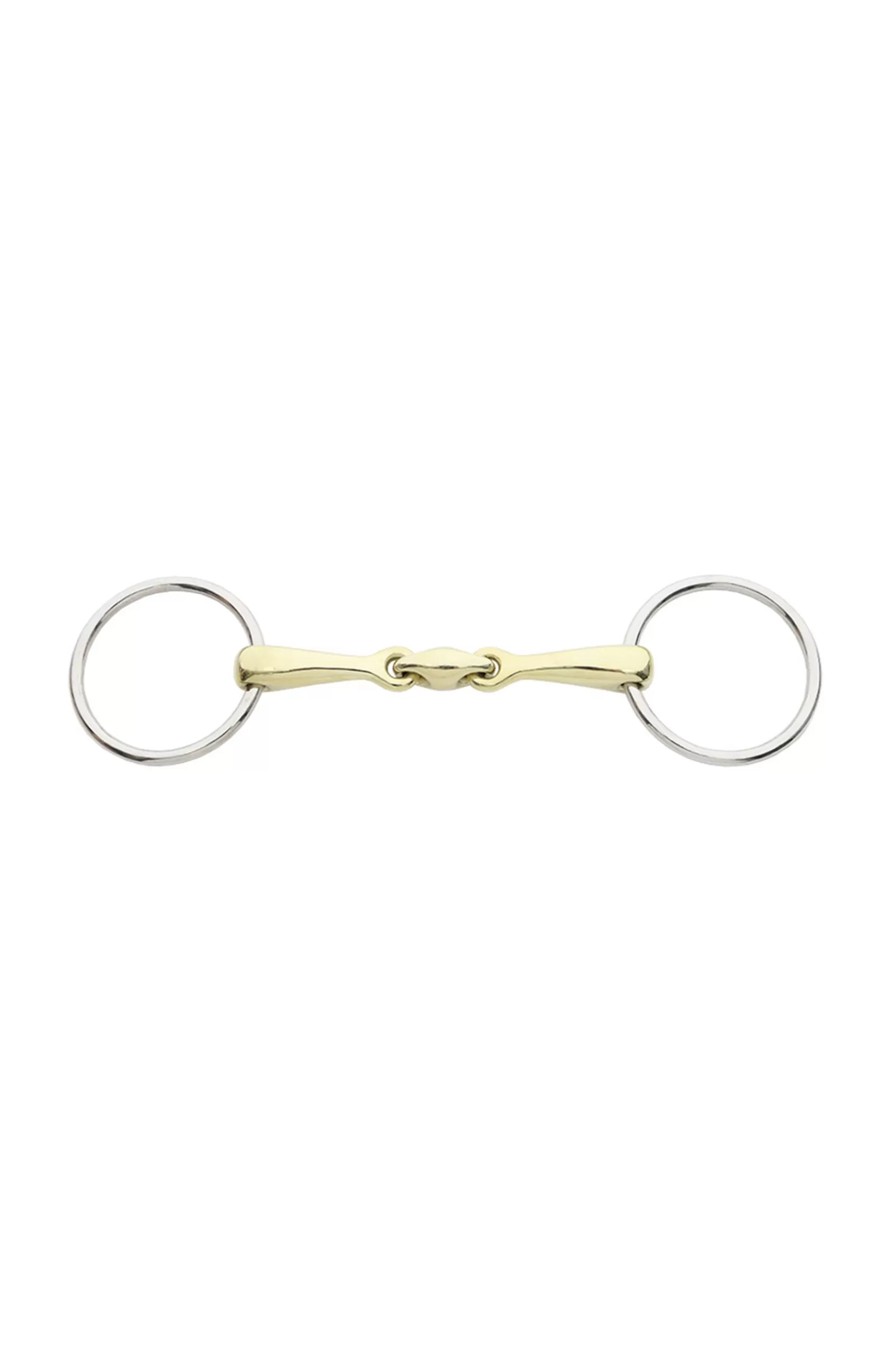 Outlet Kavalbit Double-Jointed Bradoon Bit Mors 2 Anneaux