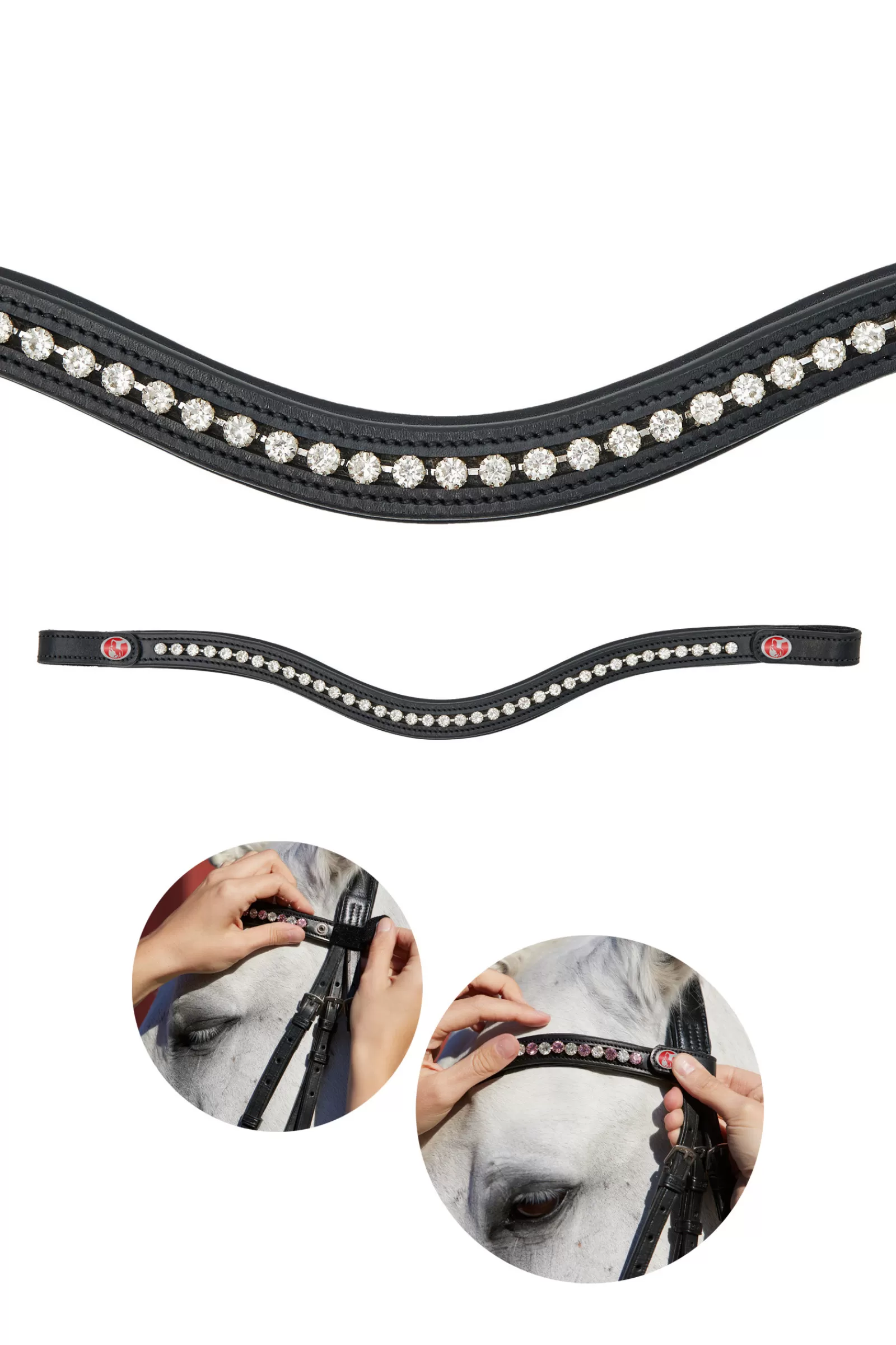 Store Flexiloop® Crystal Browband Frontaux