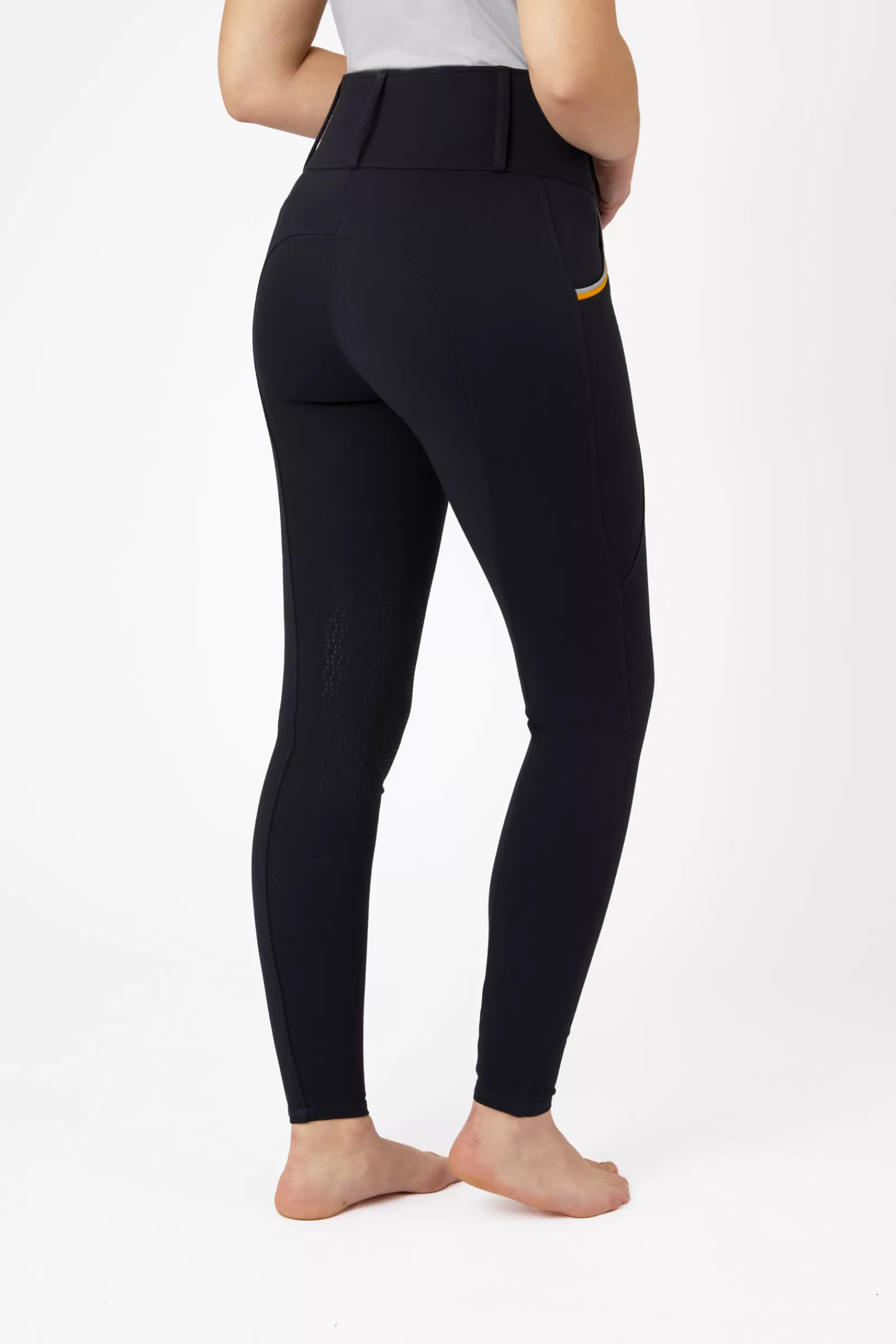 horze Leggings D'équitation A Basanes Grip Avec Grandes Poches Lucinda, Femme< Leggings D'équitation