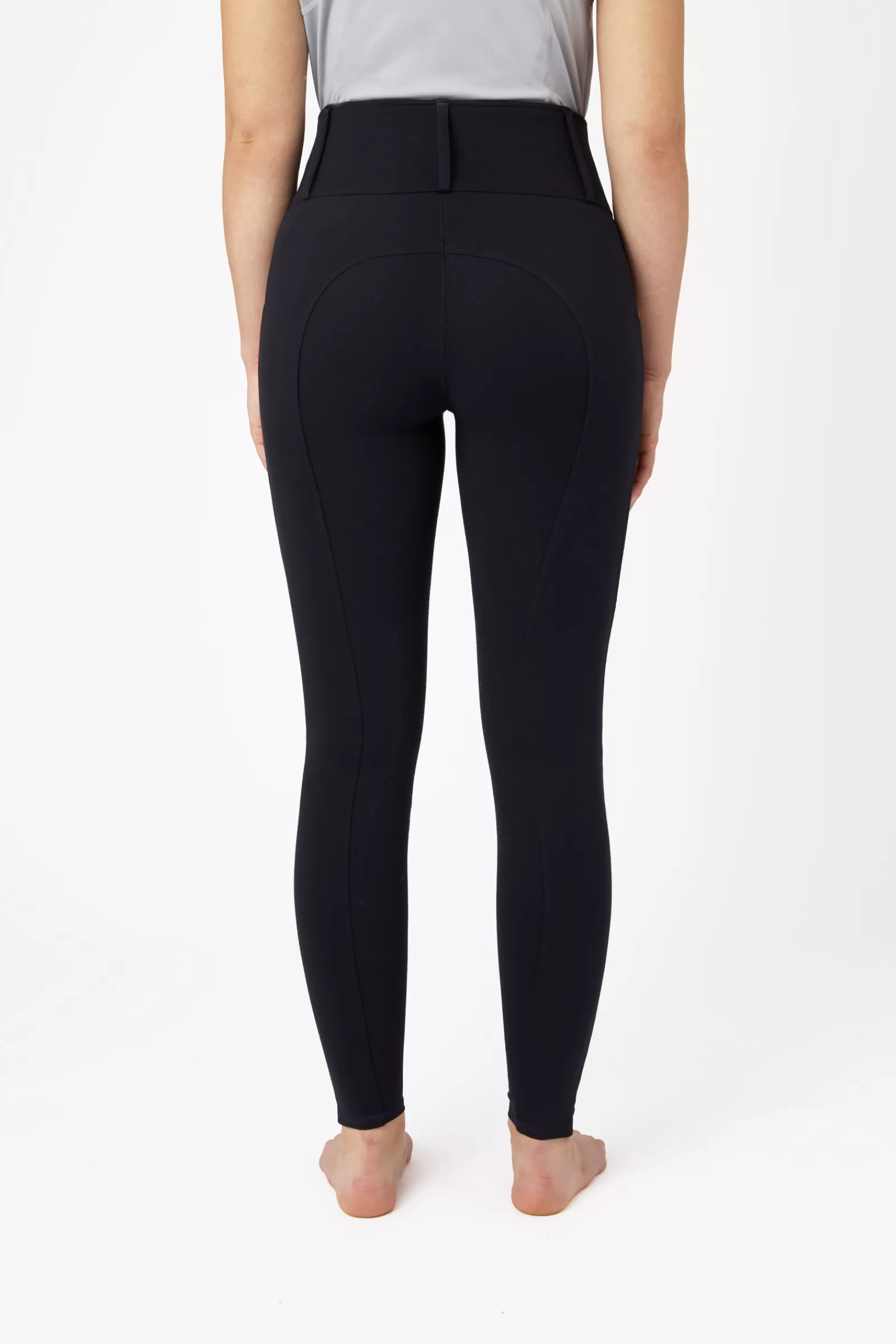 horze Leggings D'équitation A Basanes Grip Avec Grandes Poches Lucinda, Femme< Leggings D'équitation