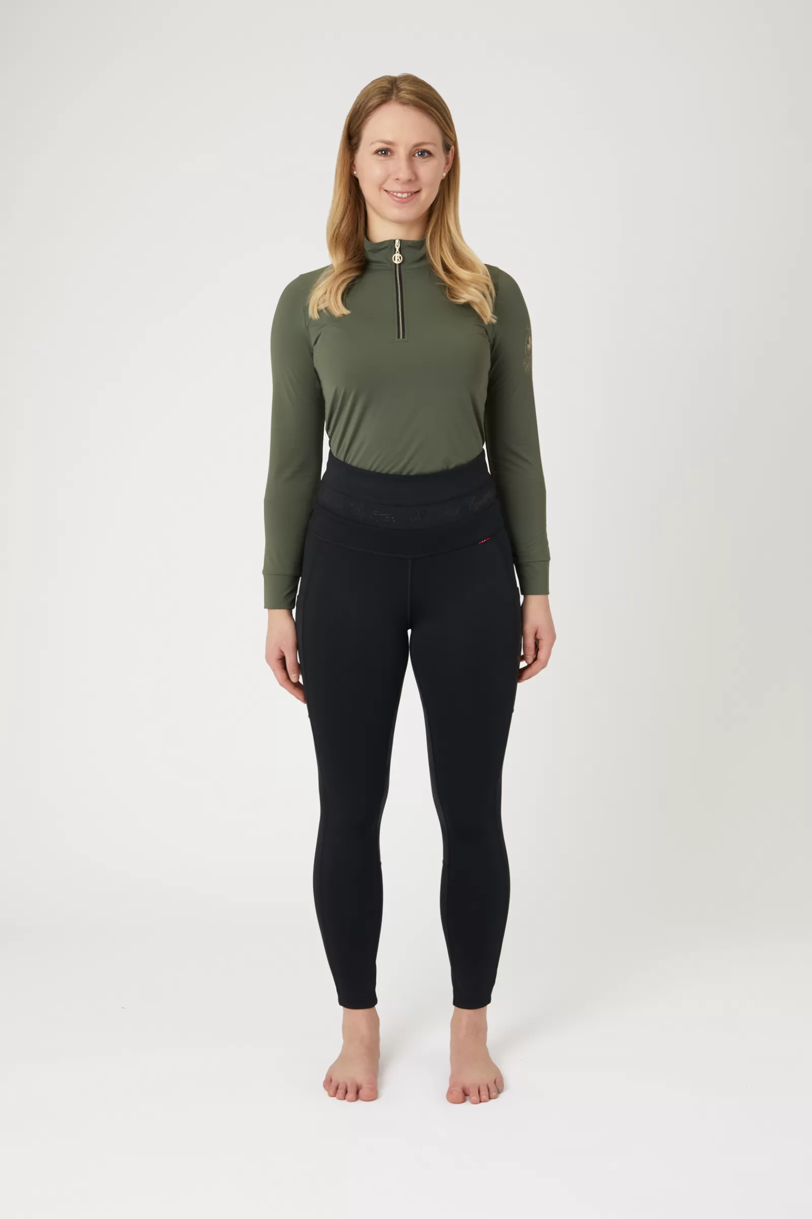 bvertigo Leggings D'équitation B Vertigo Caitlin Taille Haute Et Fond Integral Pour Femme< Leggings D'équitation