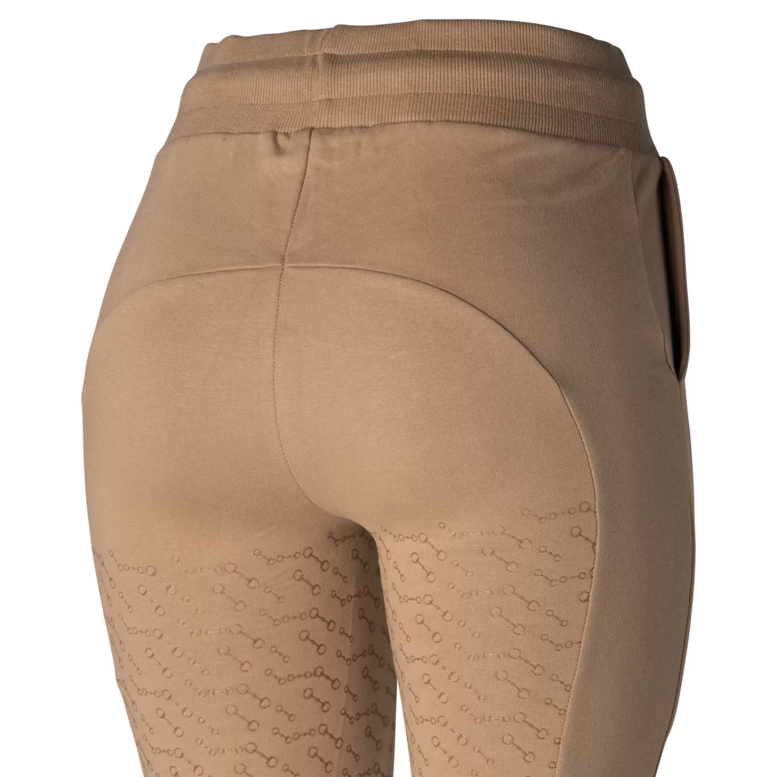 horze Leggings D'équitation Coton Ecologique Fond Integral Silicone Sara, Femme< Leggings D'équitation