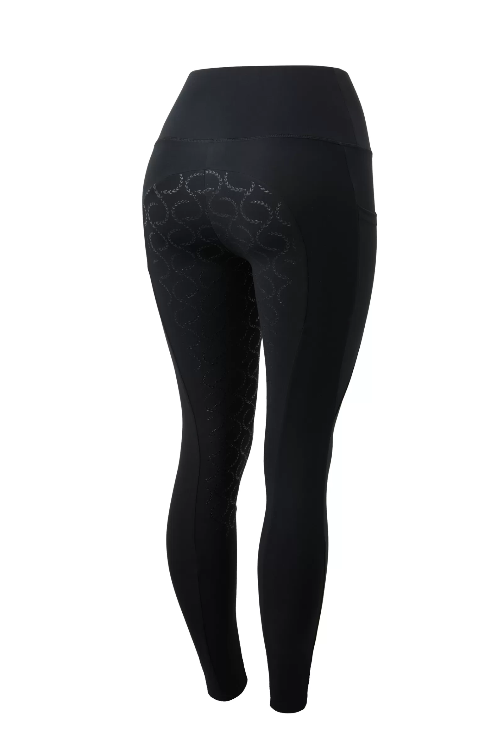 horze Leggings D'équitation De Compression Fond Integral Silicone Gillian, Femme< Leggings D'équitation