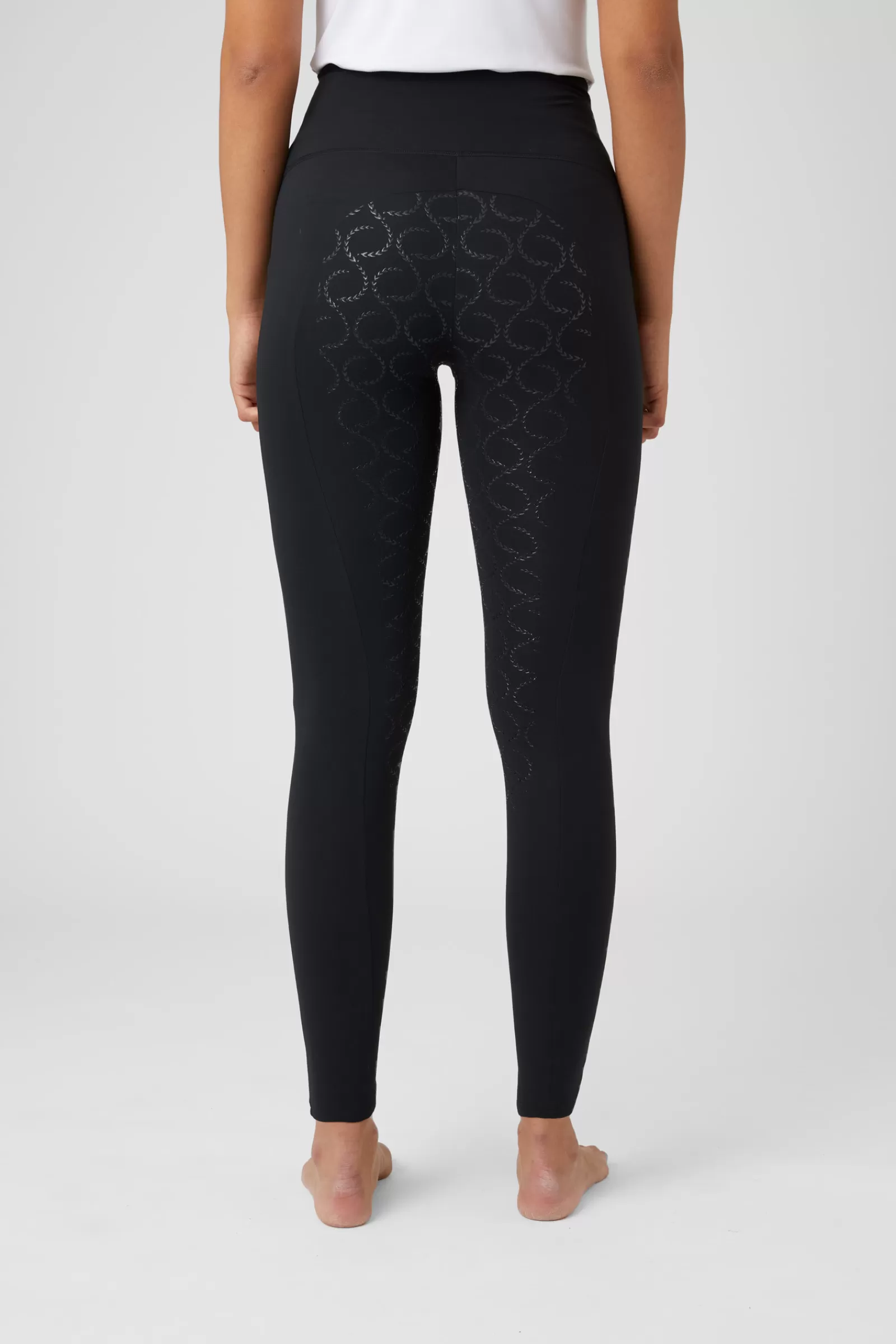 horze Leggings D'équitation De Compression Fond Integral Silicone Gillian, Femme< Leggings D'équitation