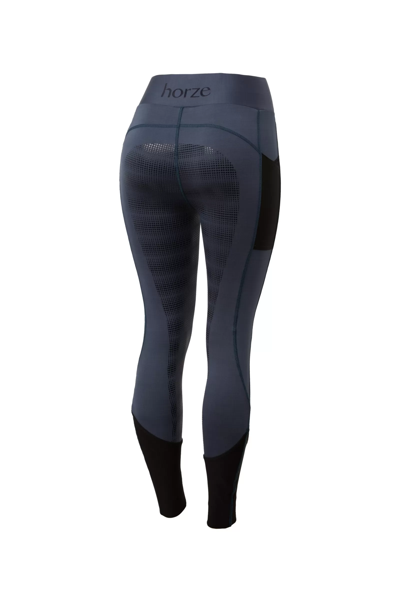 horze Leggings D'équitation Fond Integral En Silicone Pour Femme Avec Mesh< Leggings D'équitation