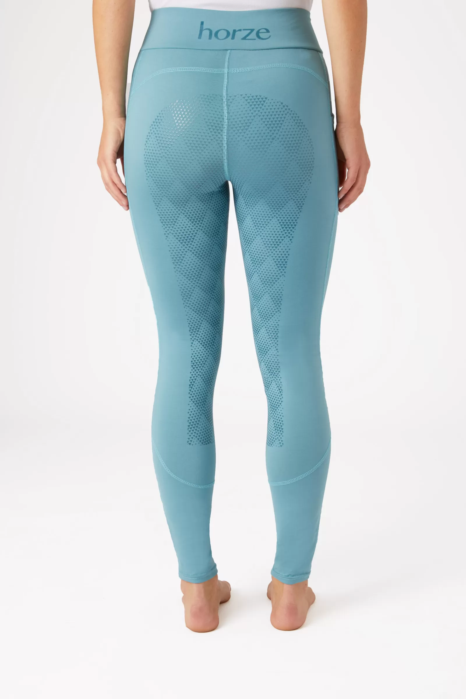 horze Leggings D'équitation Fond Integral Et Taille Haute Pour Femme < Leggings D'équitation