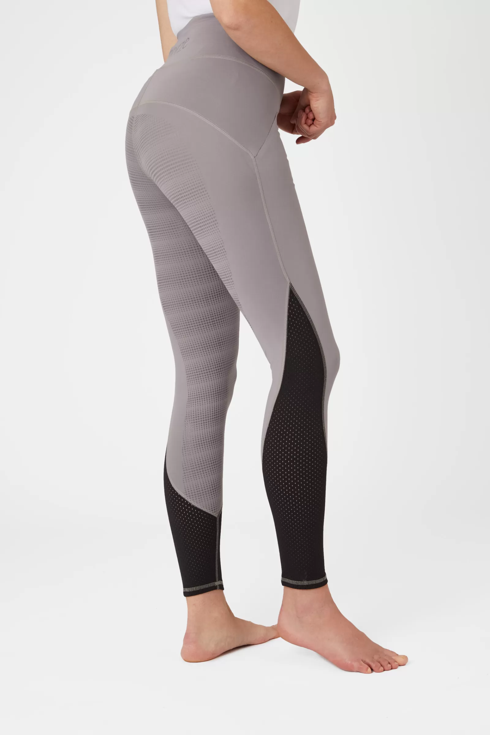 horze Leggings D'équitation Fond Integral Et Taille Haute Pour Femme Avec Inserts Mesh< Leggings D'équitation