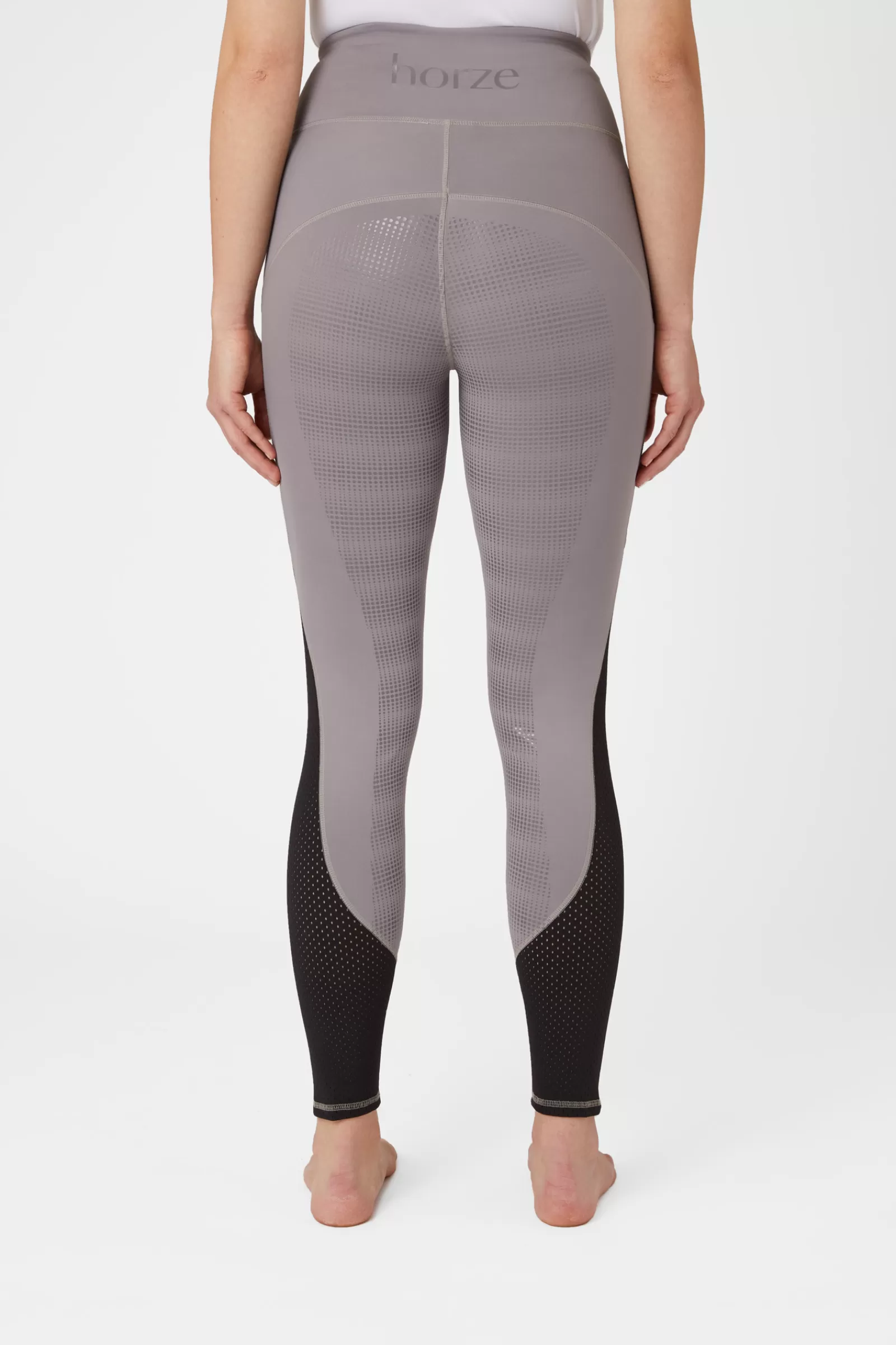 horze Leggings D'équitation Fond Integral Et Taille Haute Pour Femme Avec Inserts Mesh< Leggings D'équitation
