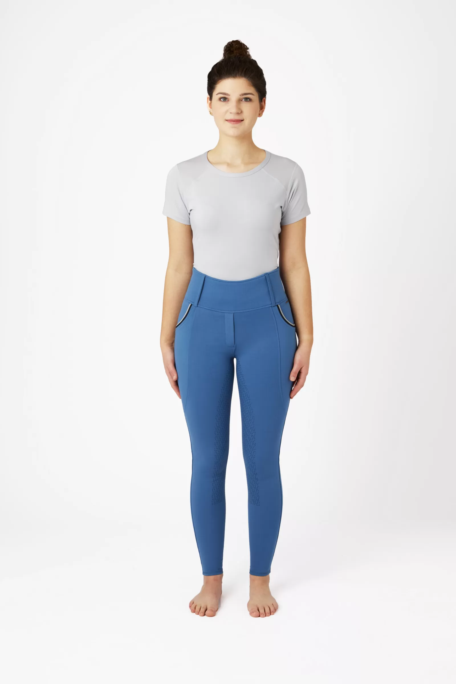 horze Leggings D'équitation Fond Integral Lucinda Femme Avec Grandes Poches< Leggings D'équitation