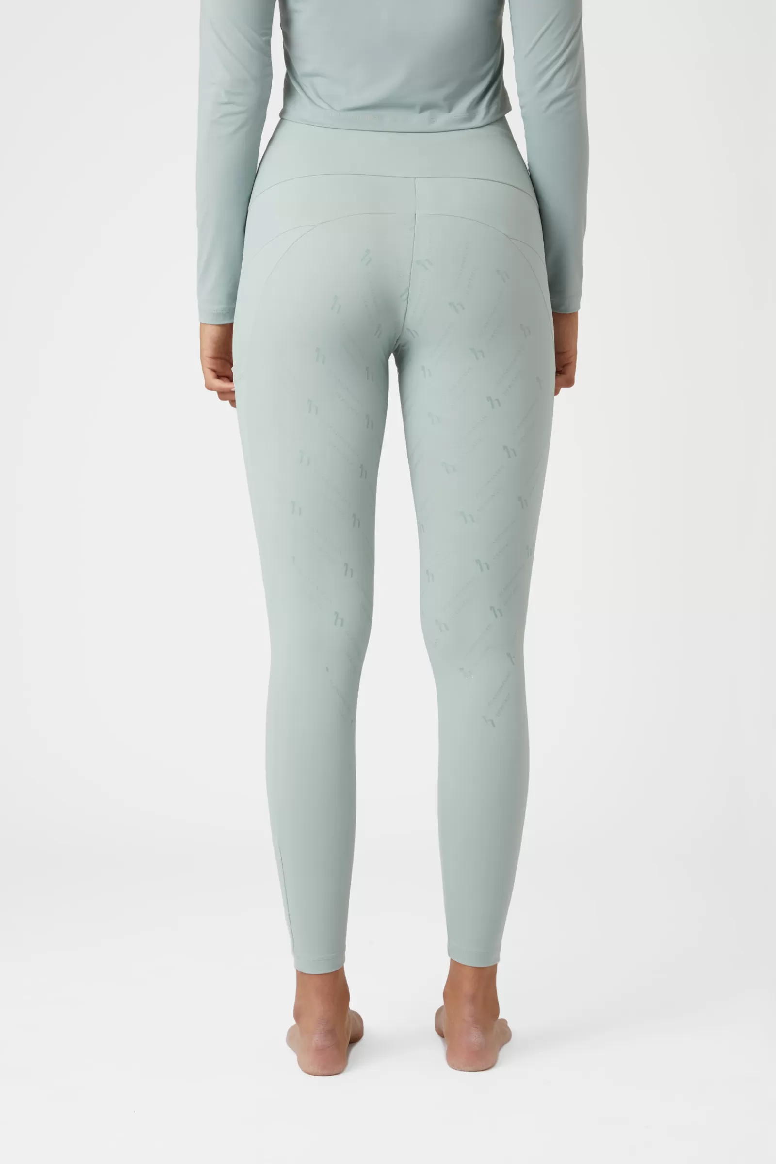 horze Leggings D'équitation Fond Integral Silicone Gabriela Pour Femme Avec Protection Anti-Uv< Leggings D'équitation