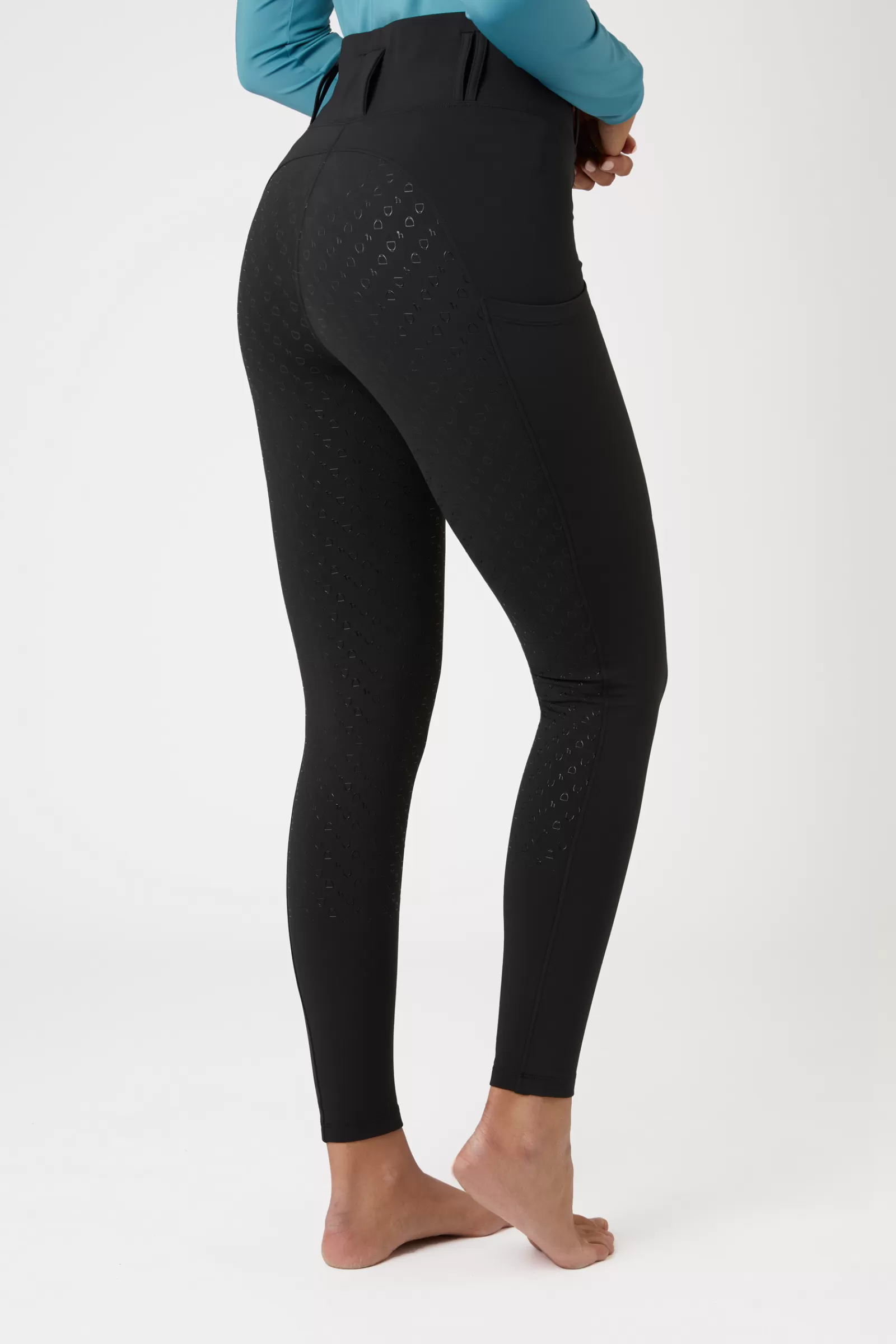 horze Leggings D'équitation Everly Fond Integral Grip, Femme< Leggings D'équitation