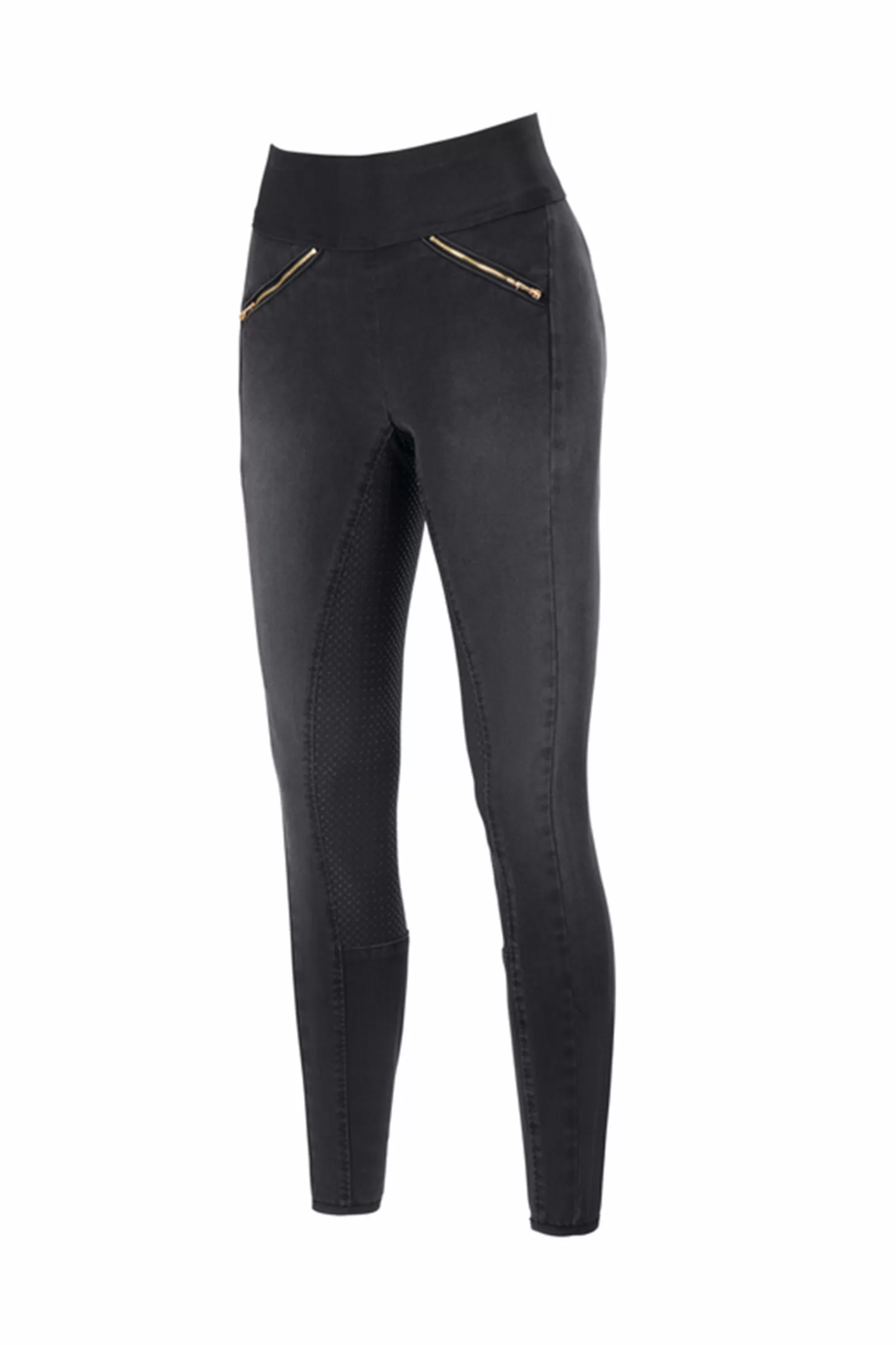 pikeur Leggings D'équitation Rosa Full Grip Denim, Femme< Pantalons D'équitation Fond Integral