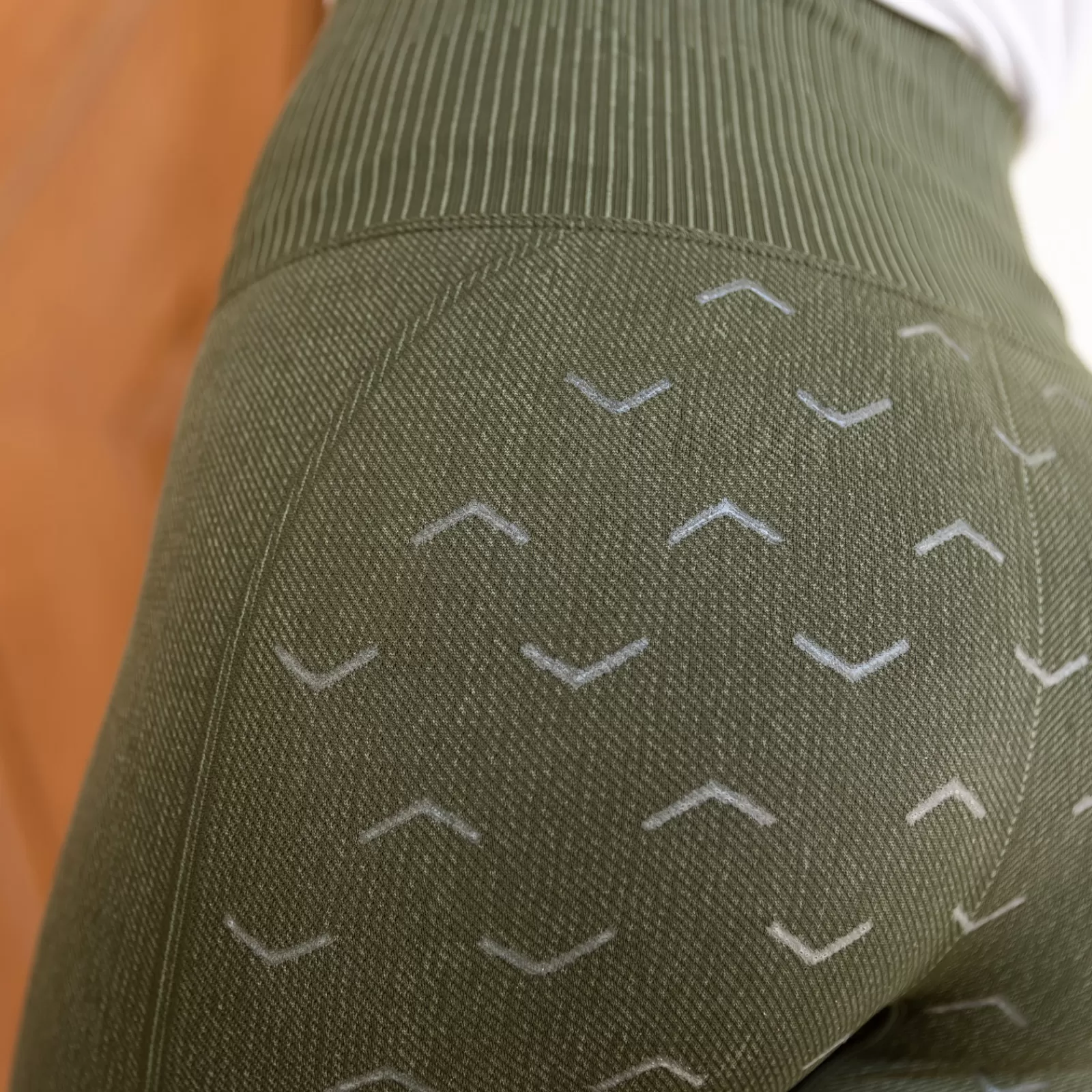 horze Leggings D'équitation Sans Couture Fond Integral Silicone Vanessa, Femme< Leggings D'équitation