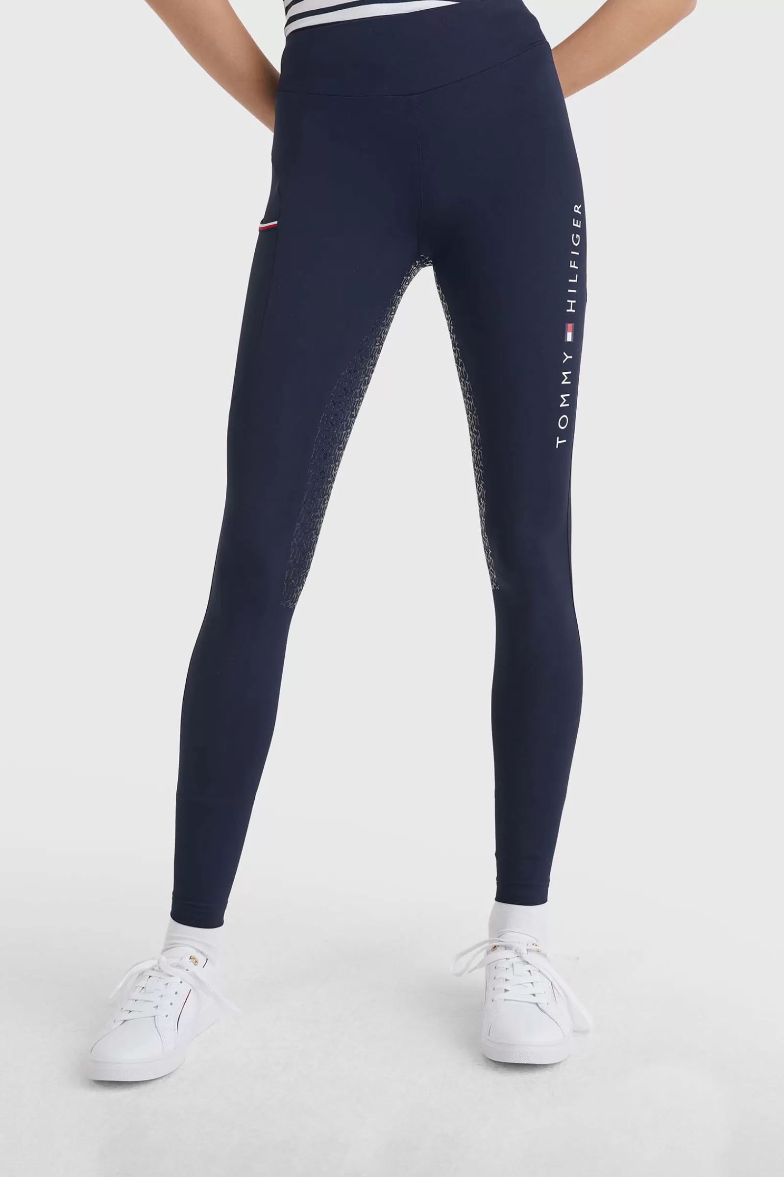 tommyhilfigerequestrian Leggings Fond Integral Grip Tommy Hilfiger Style Equestrian< Leggings D'équitation