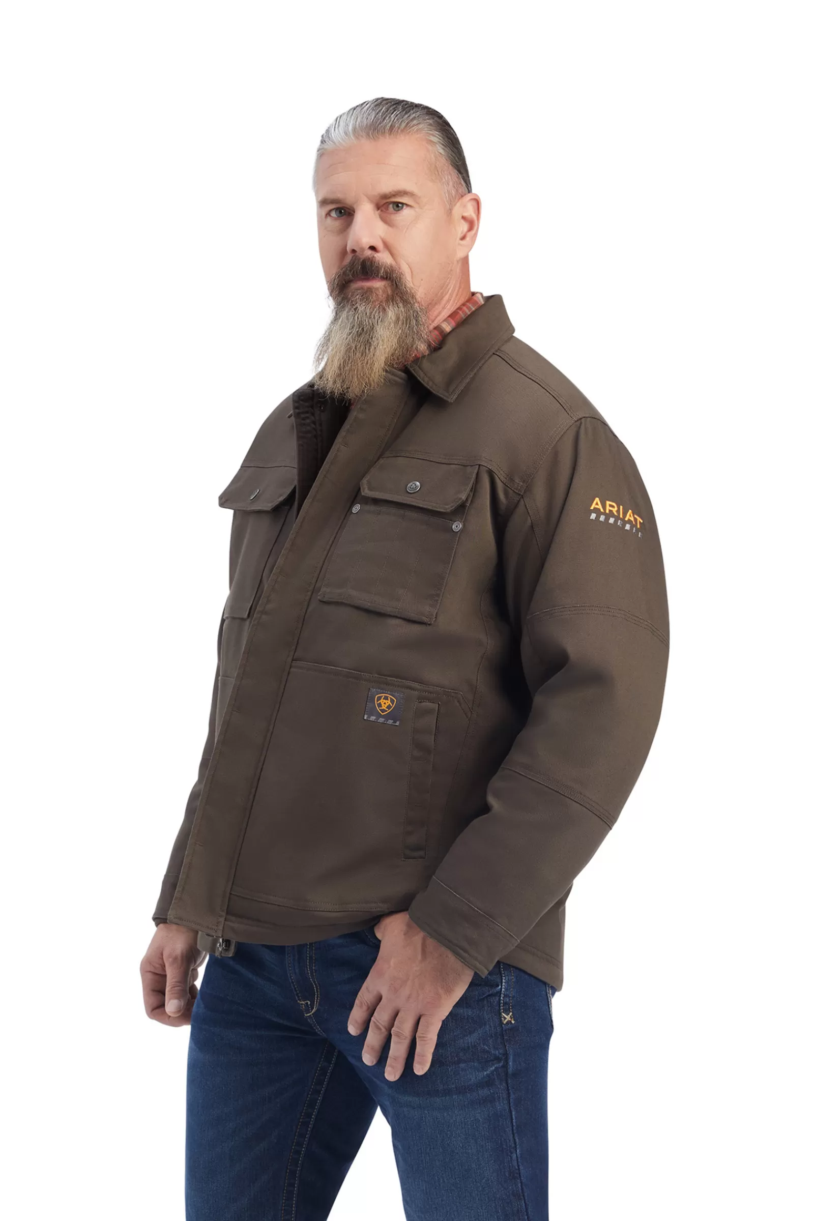 ariat Manteau Pour Homme Rebar Duracanvas Double En Sherpa< Manteaux & Vestes D'équitation