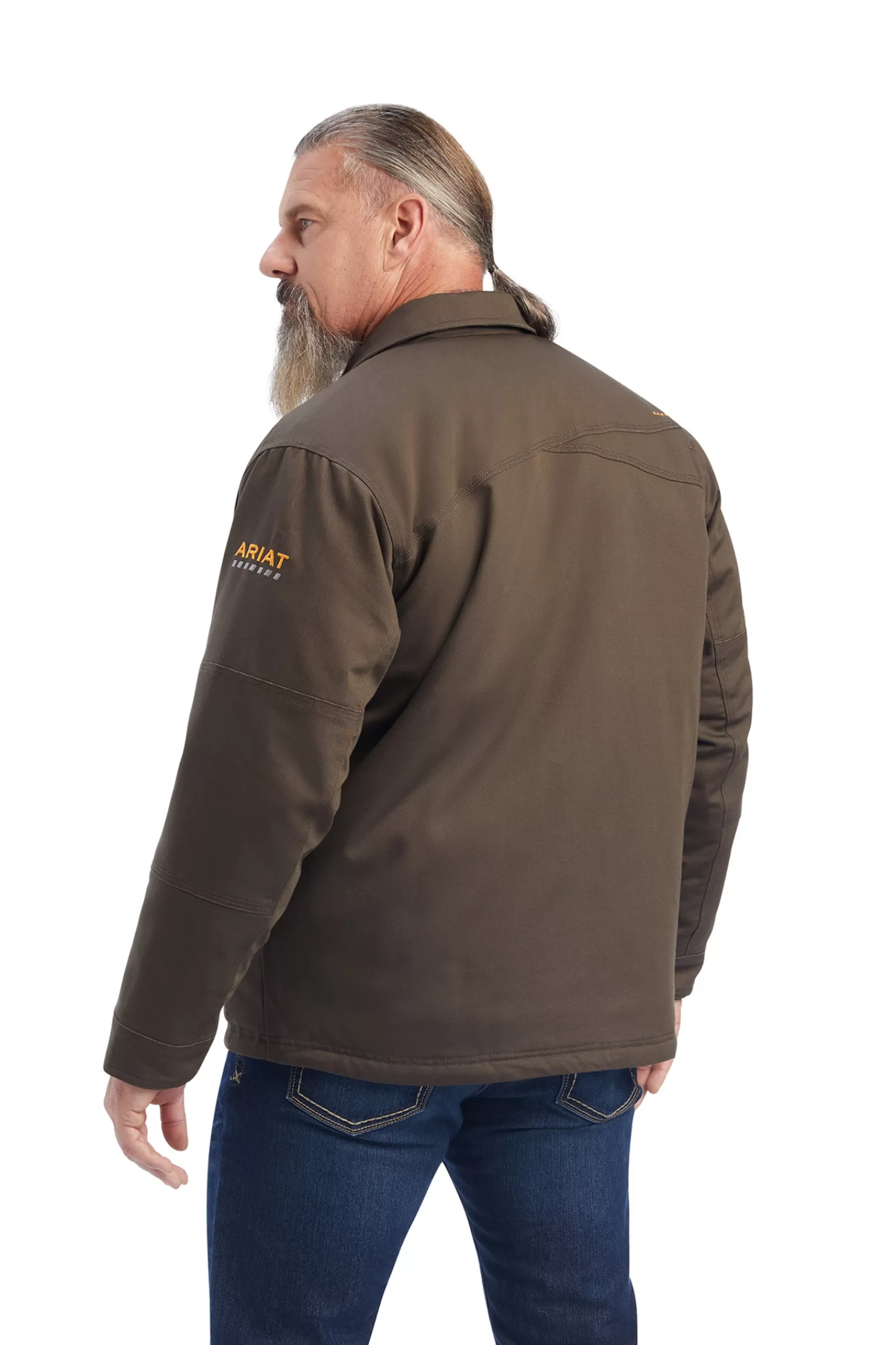 ariat Manteau Pour Homme Rebar Duracanvas Double En Sherpa< Manteaux & Vestes D'équitation