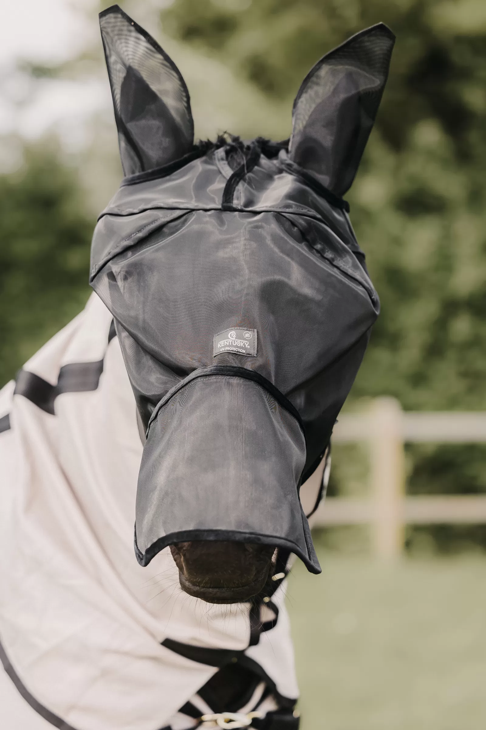 Outlet Masque Anti-Mouche Avec Oreilles Et Couvre-Nez Classic Horsewear Masques Anti-Mouches & Chasse-Mouches