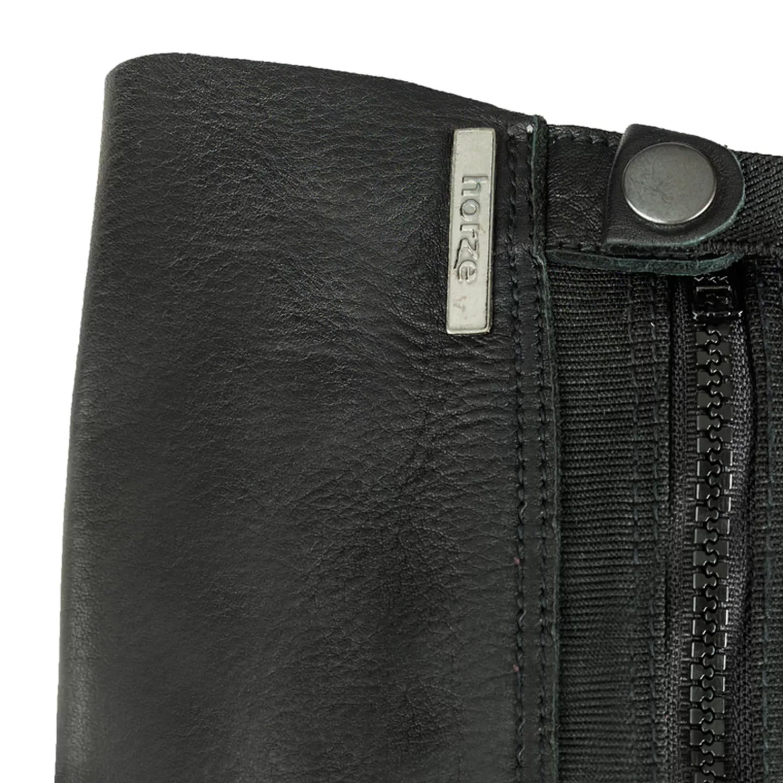 horze Mini-Chaps Cuir Souple Franci< Chaps D'équitation