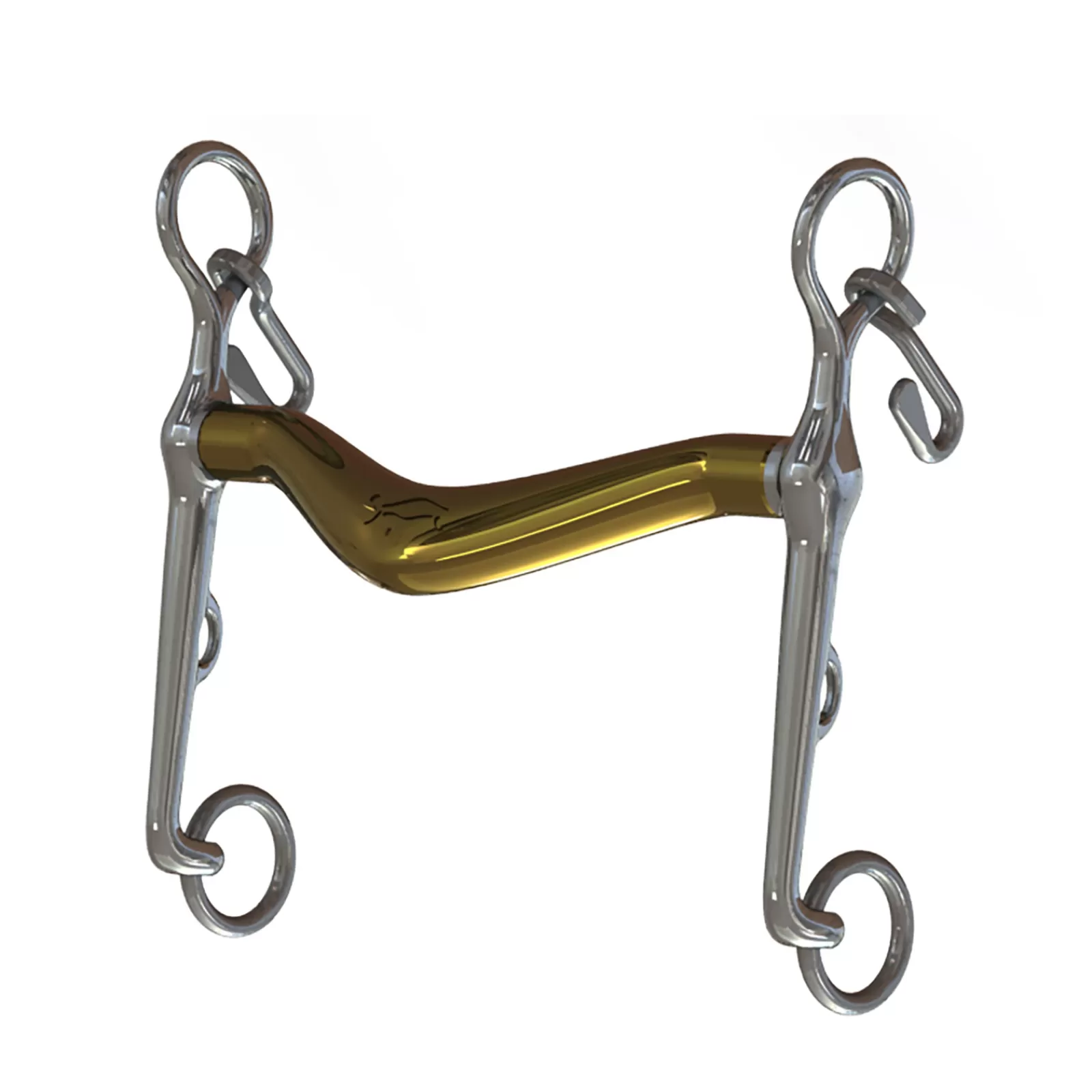 Online Mors De Bride Ns Bits Turtle Tilt, Epaisseur 14 Mm, Branche Inferieure 7 Cm Mors De Bride