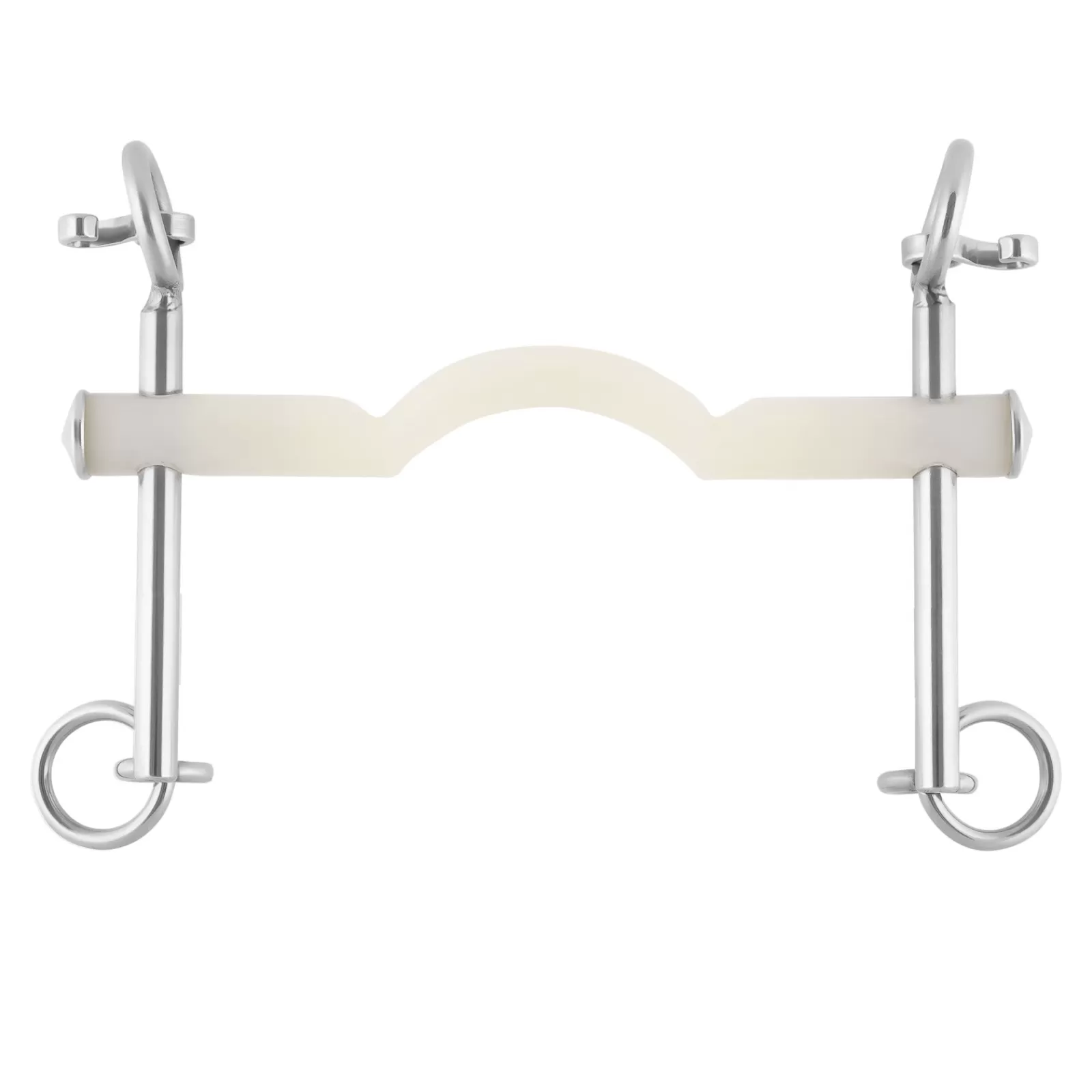Clearance Mors De Bride Nathe 15 Mm Avec Passage De Langue, Courtes Branches (Branche Basse 5,5 Cm) Mors De Bride